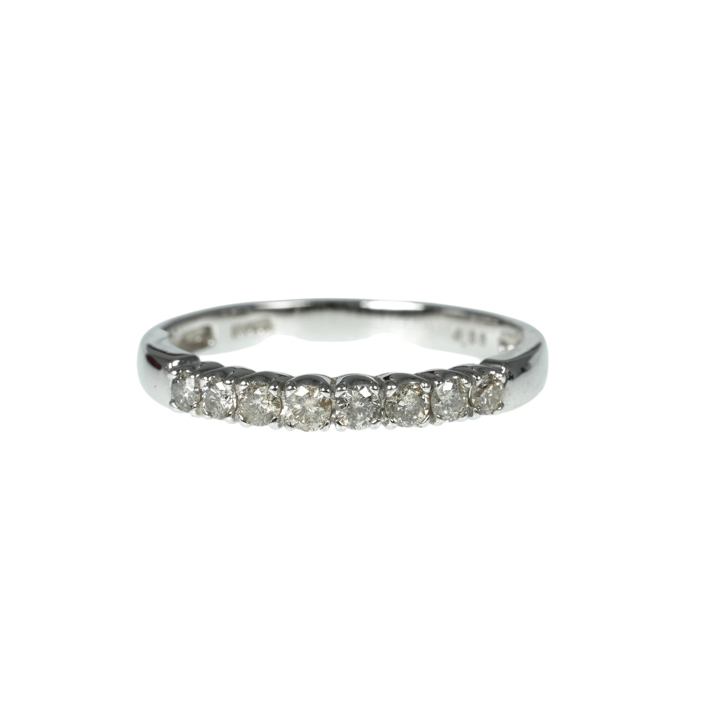 14K White Gold 0.30 Carat Diamond Ring Jewelry