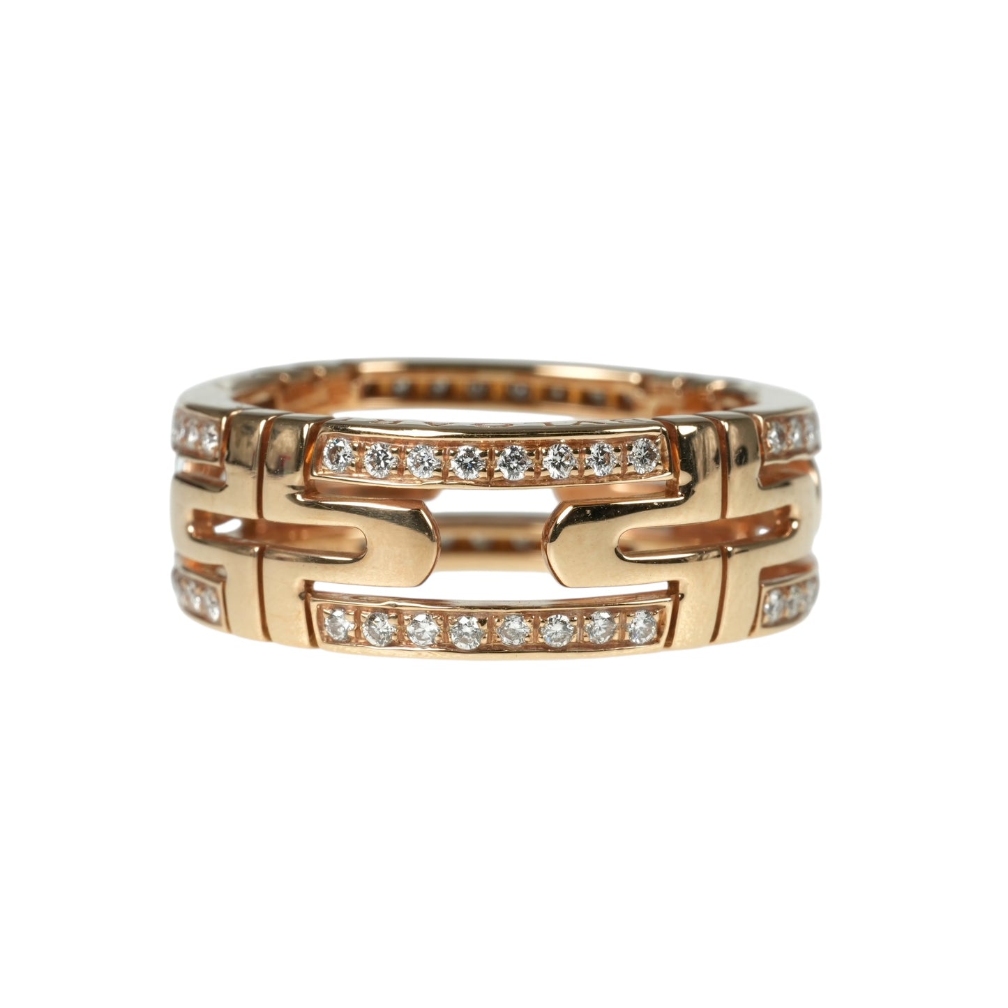 BVLGARI Parentesi Diamond Ring Jewelry