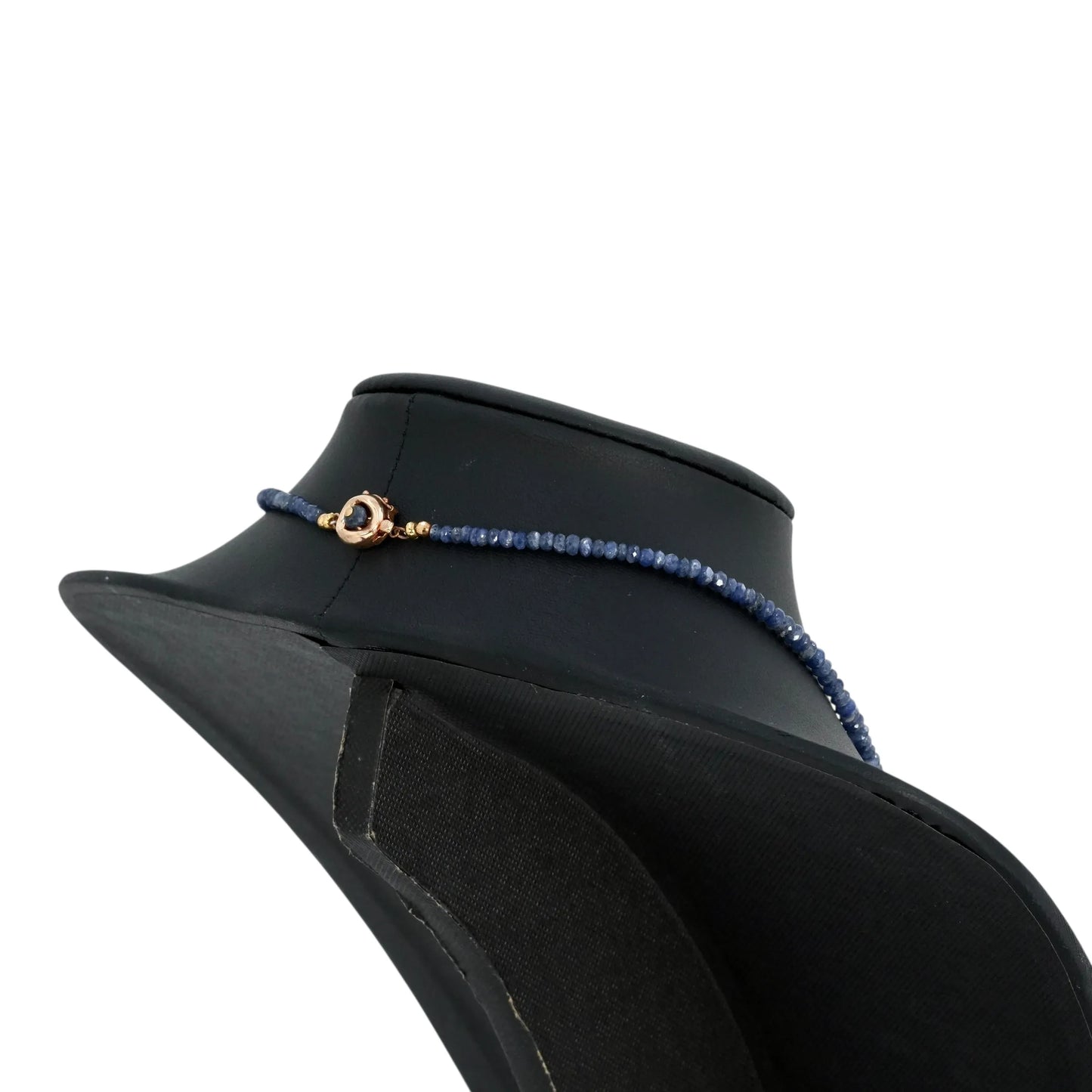 Sapphire Necklace - 14K - Blue