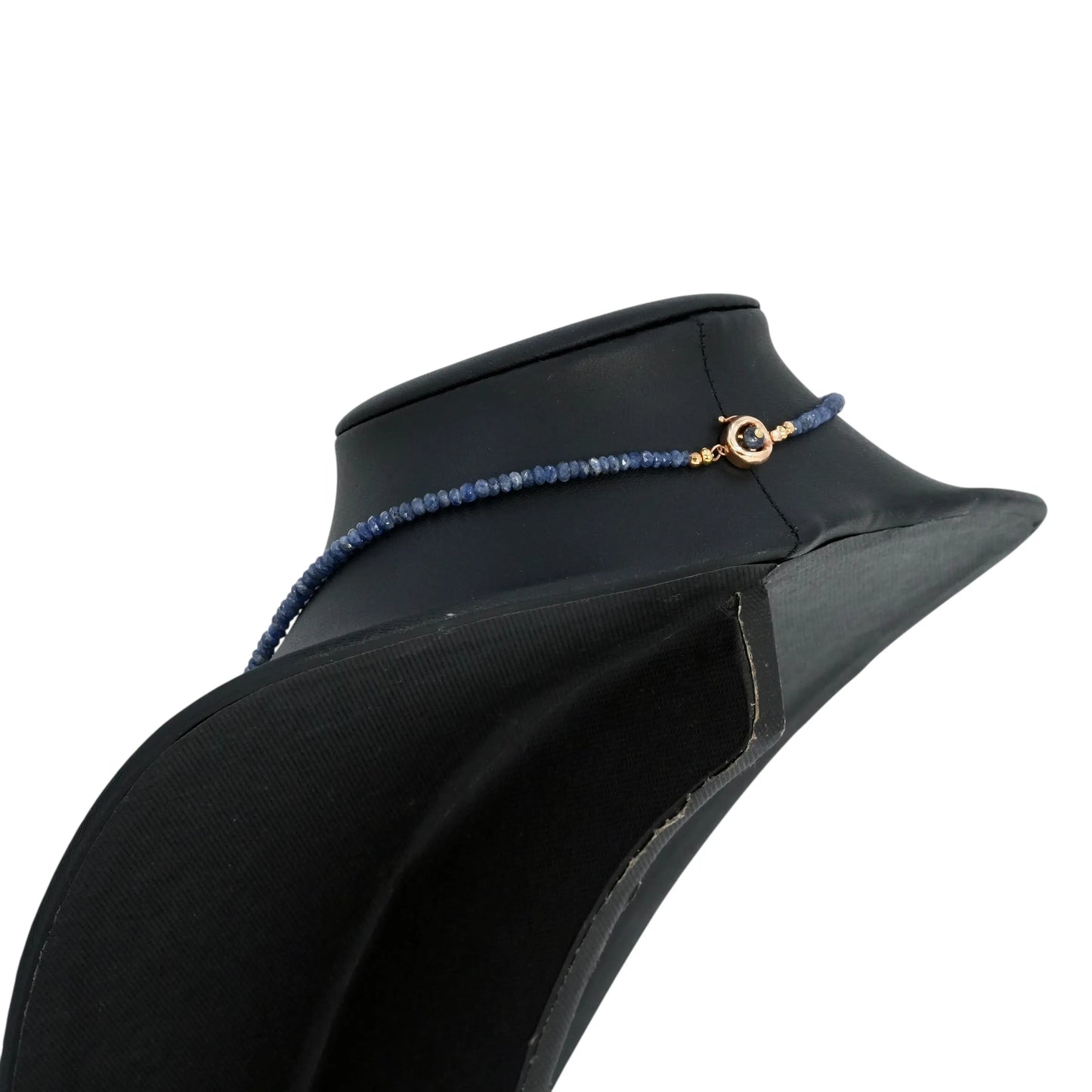 Sapphire Necklace - 14K - Blue