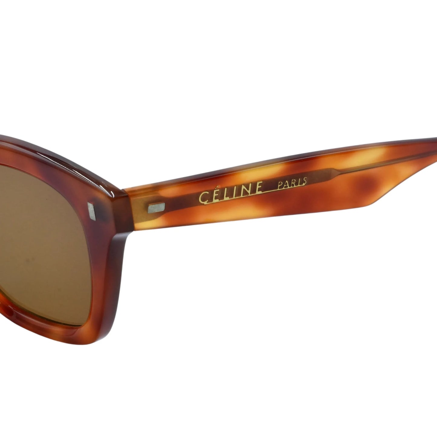 CELINE Brown Frame Sunglasses - Brown - 19451