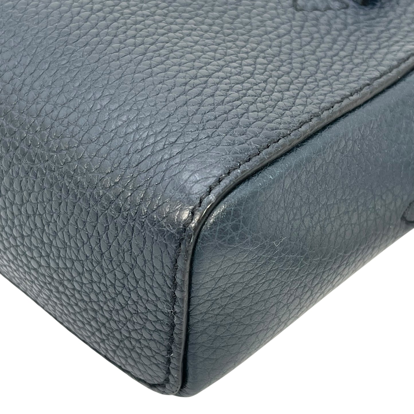 Ferragamo Leather Body Bag Navy Red