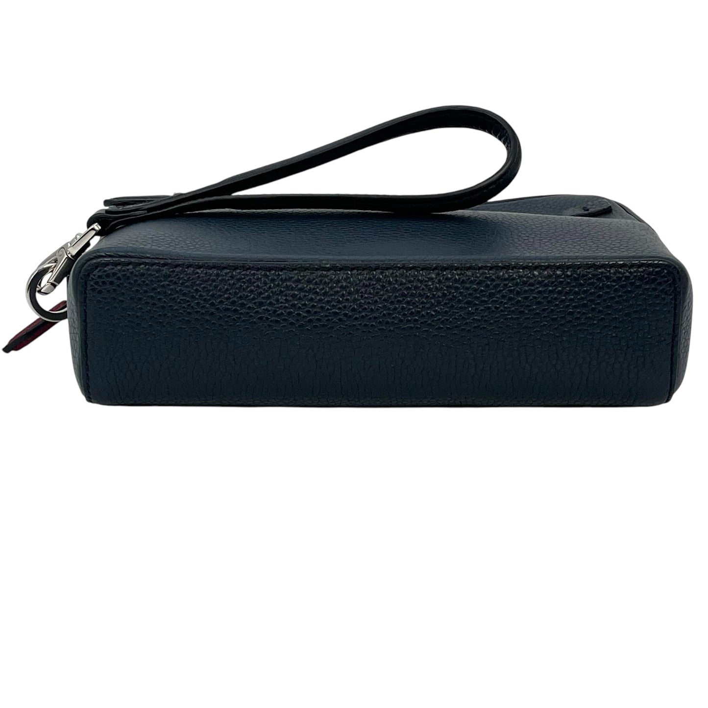 Ferragamo Leather Body Bag Navy Red
