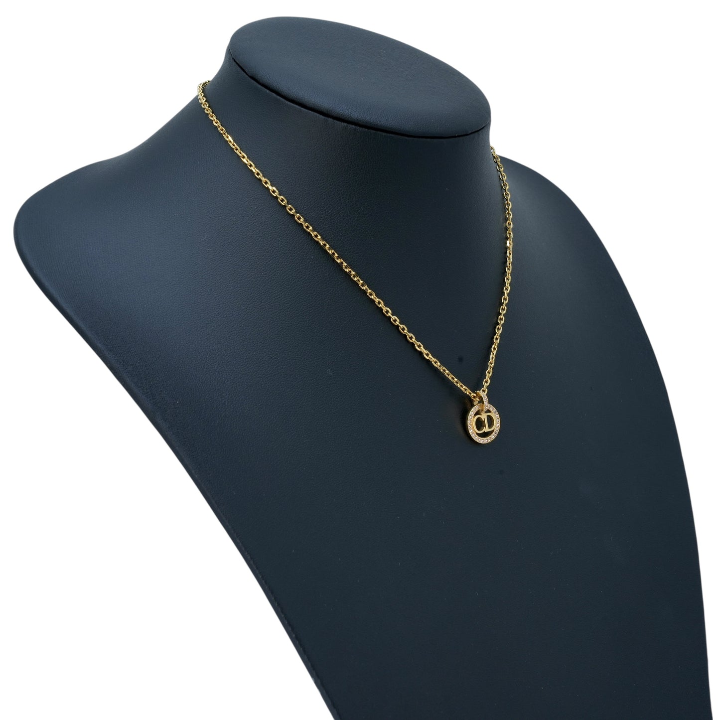 Dior Clair D Lune Necklace Metal Crystal