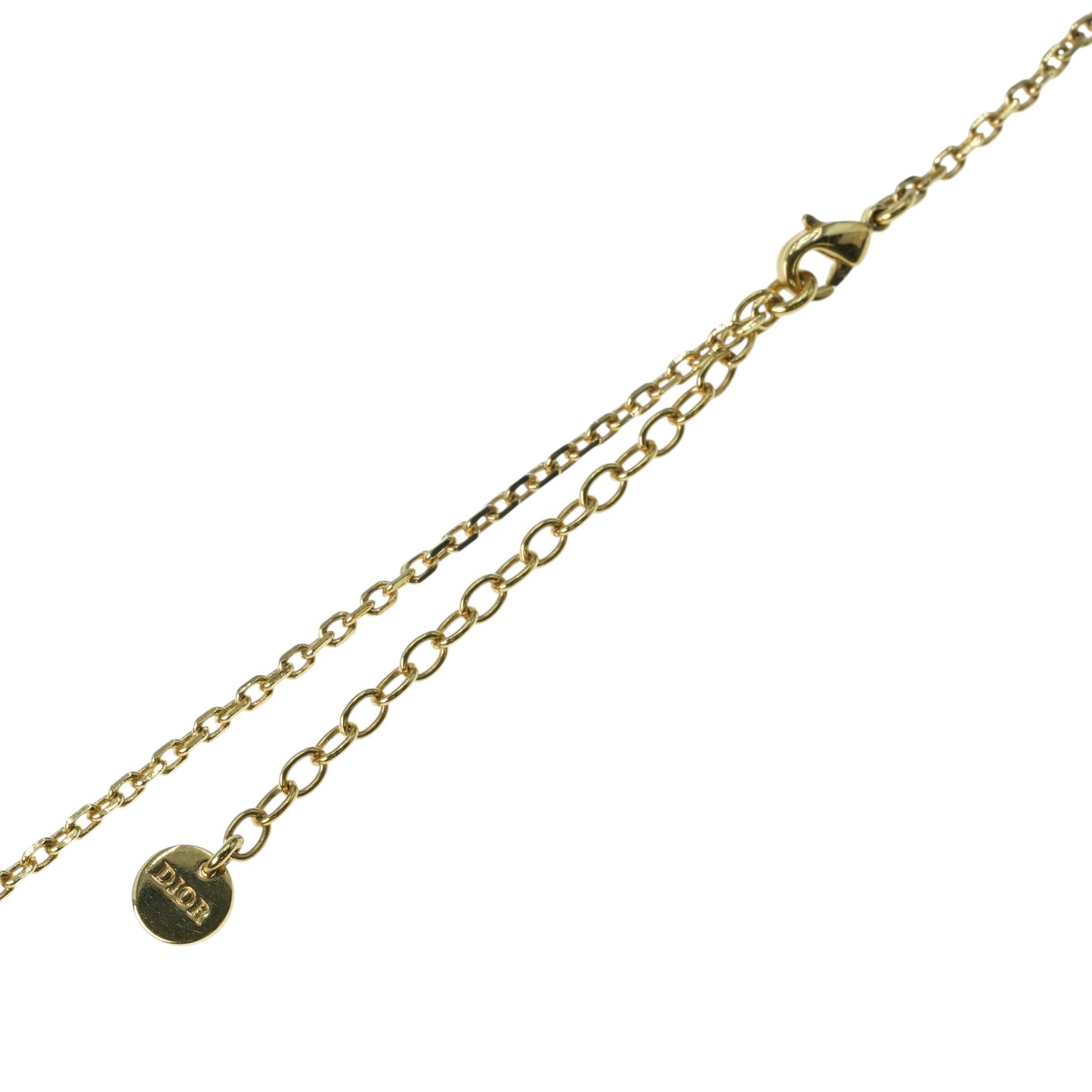 Dior Clair D Lune Necklace Metal Crystal