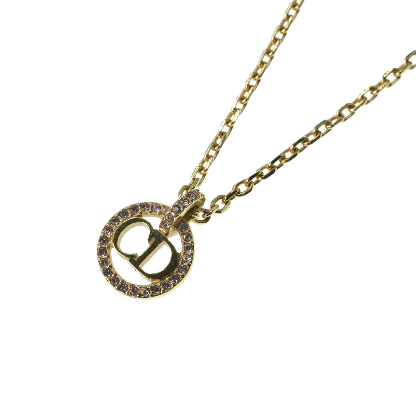 Dior Clair D Lune Necklace Metal Crystal