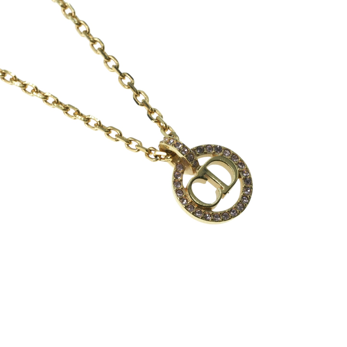 Dior Clair D Lune Necklace Metal Crystal