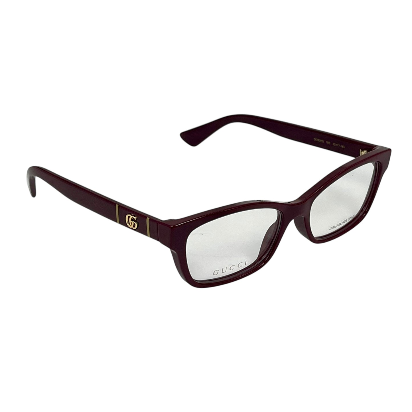 GUCCI Red Frame Eyeglasses Sunglasses