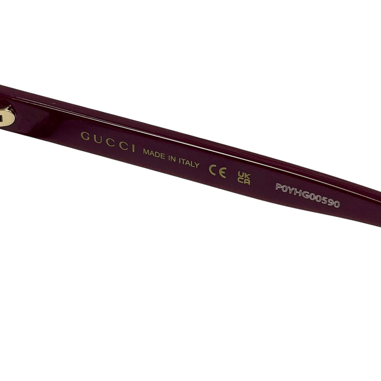 GUCCI Red Frame Eyeglasses Sunglasses