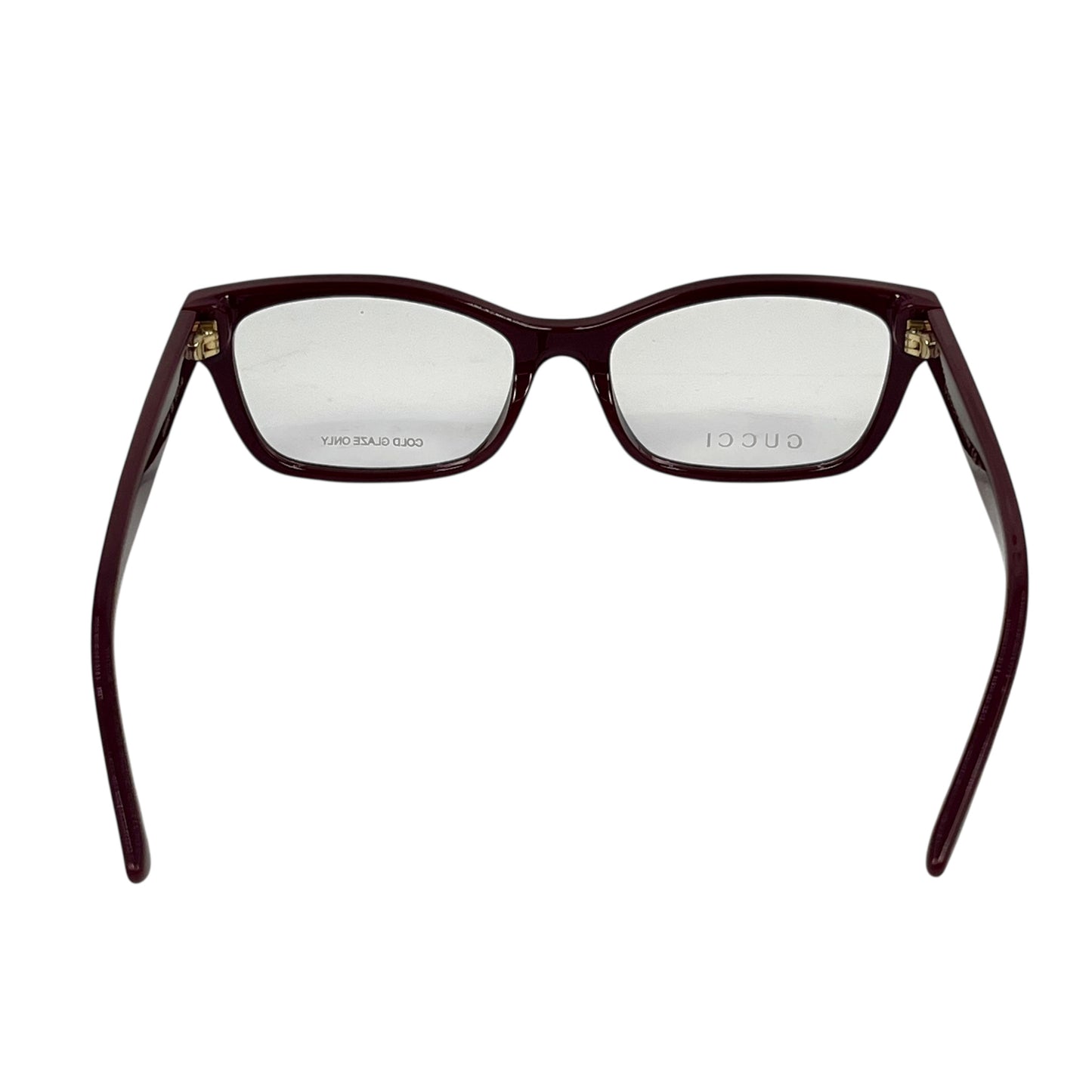 GUCCI Red Frame Eyeglasses Sunglasses