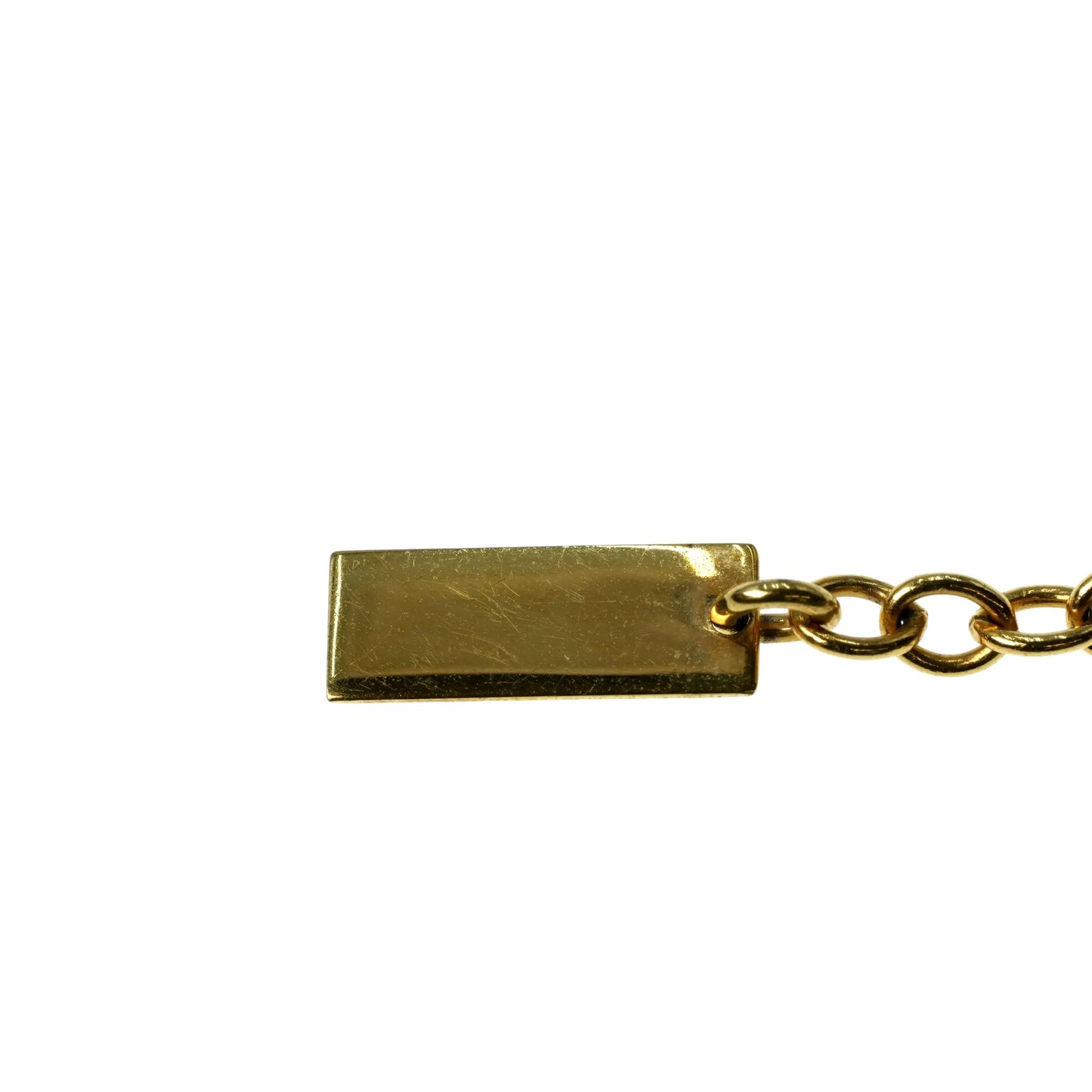 Saint Laurent YSL Logo Bracelet - Gold Plated - 25072