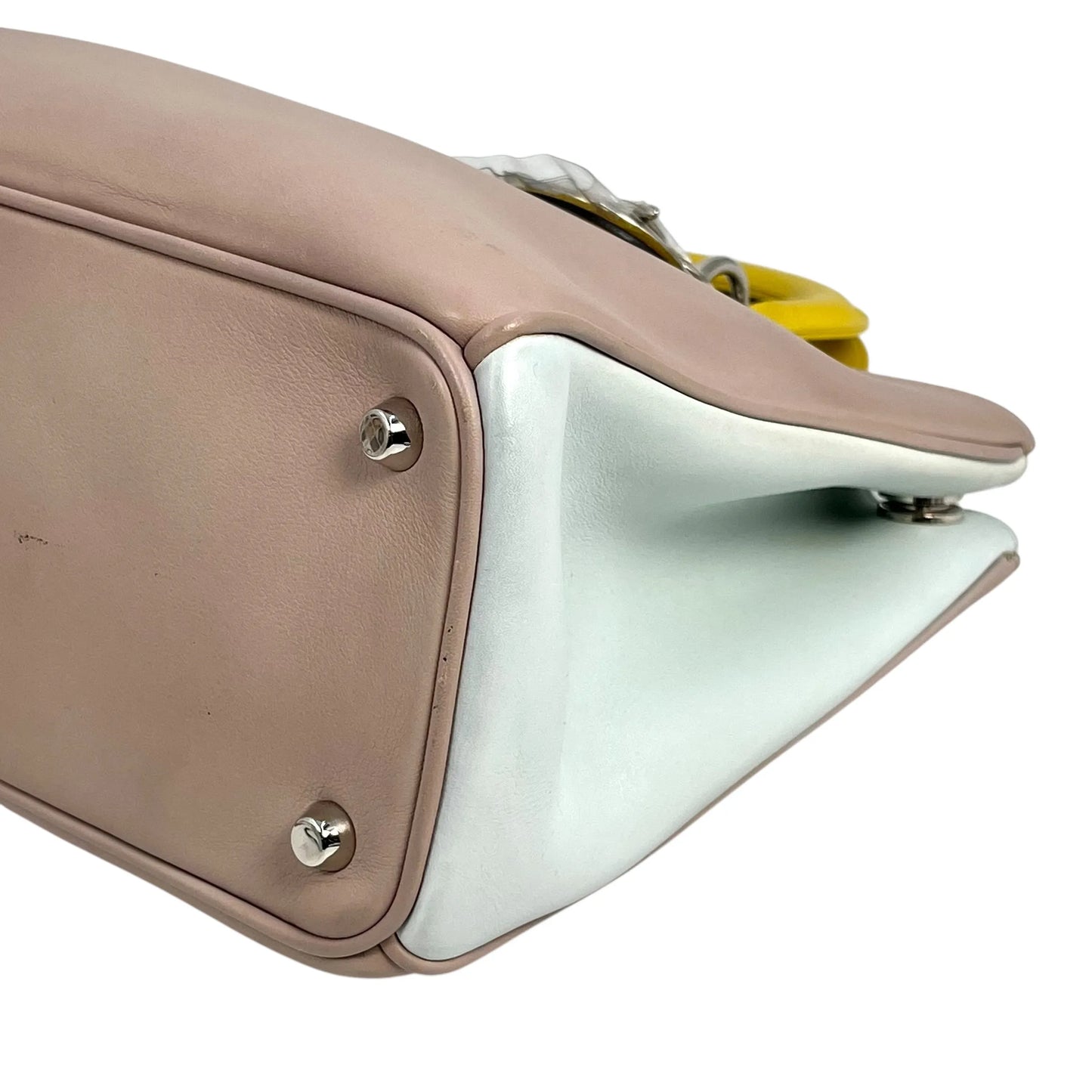 Dior Diorissimo Tote Bag Shoulder Bag - Beige Yellow