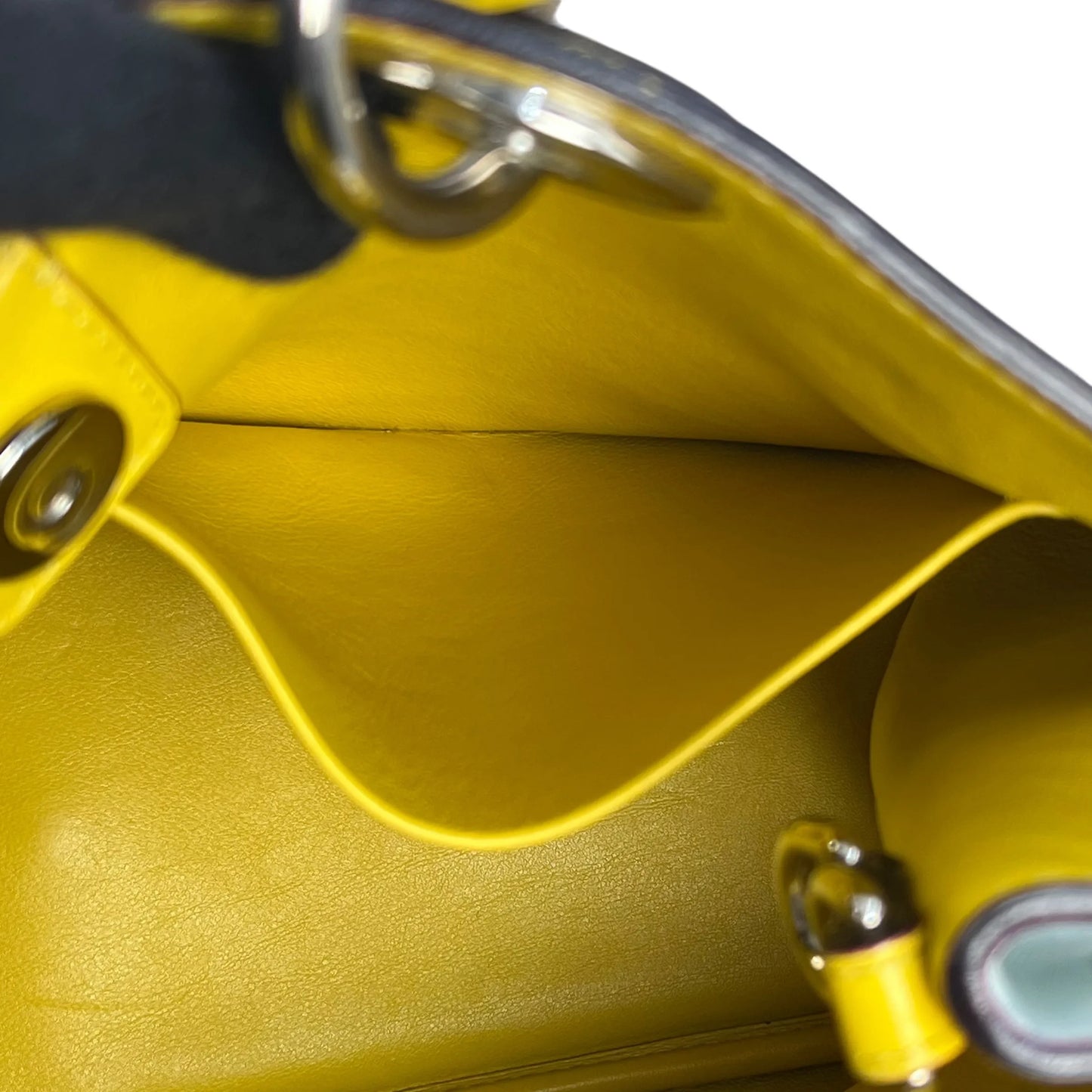 Dior Diorissimo Tote Bag Shoulder Bag - Beige Yellow