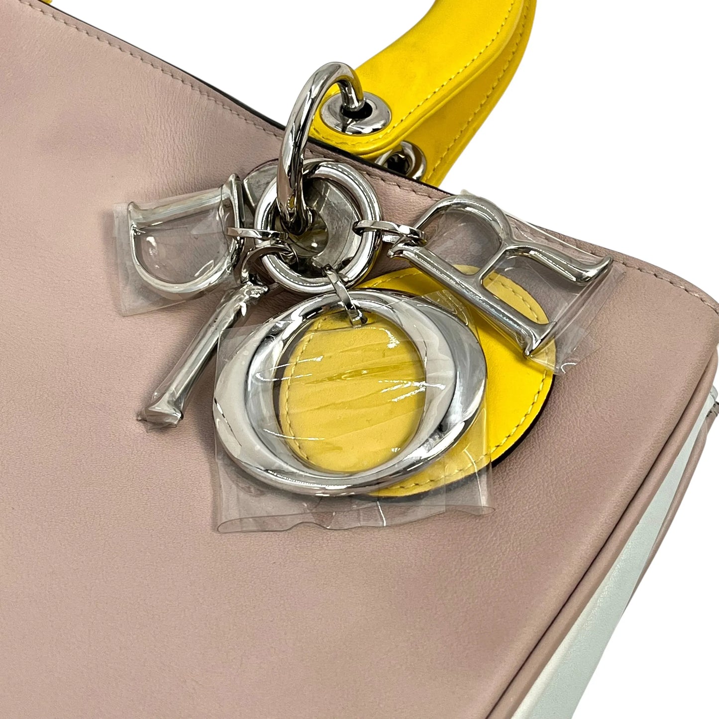 Dior Diorissimo Tote Bag Shoulder Bag - Beige Yellow