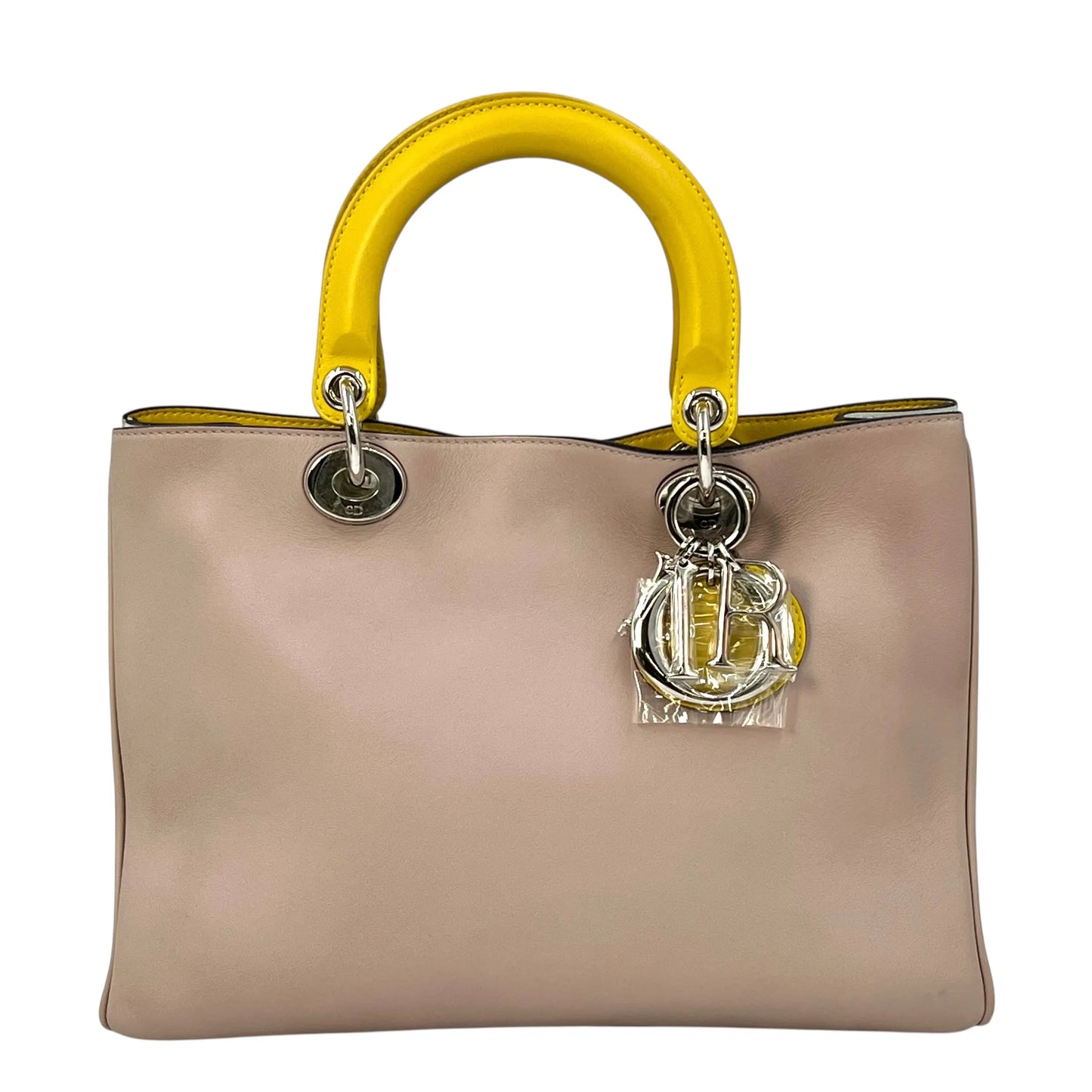 Dior Diorissimo Tote Bag Shoulder Bag - Beige Yellow