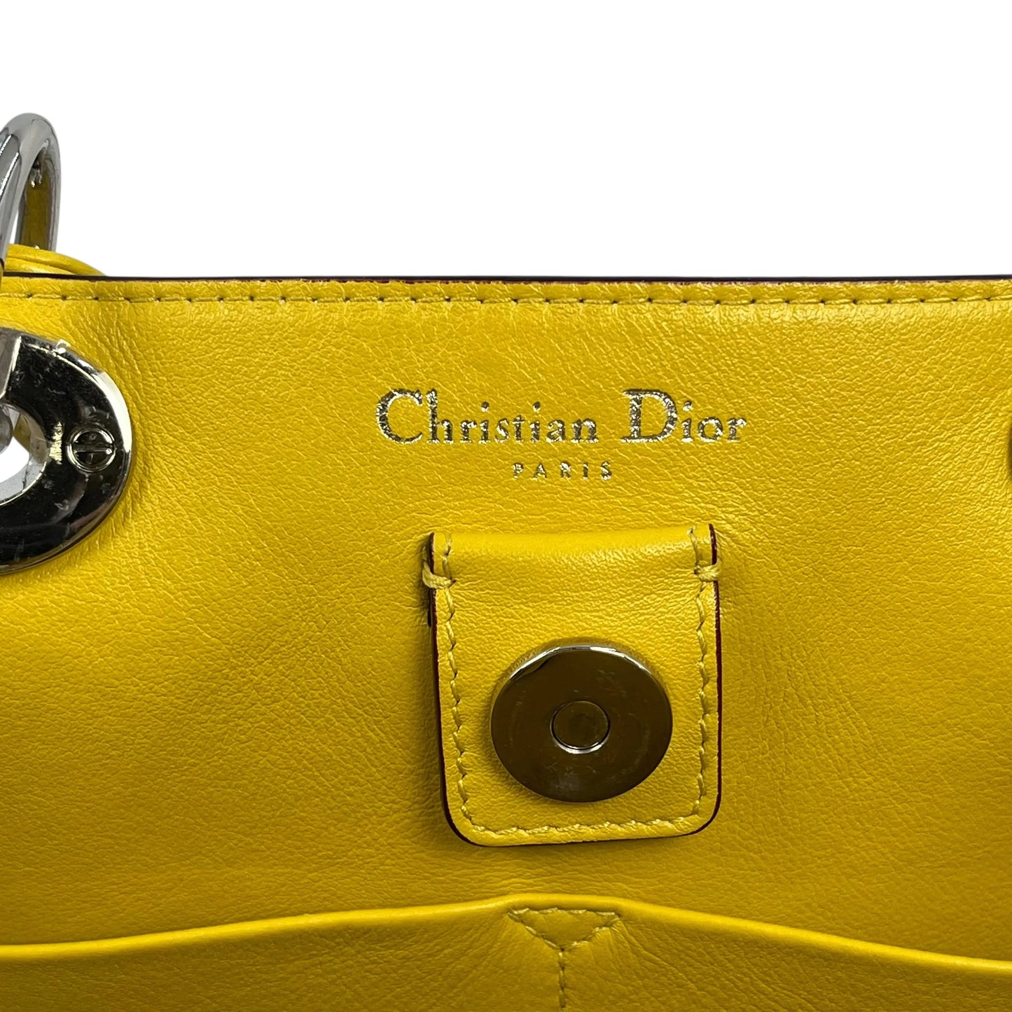 Dior Diorissimo Tote Bag Shoulder Bag - Beige Yellow