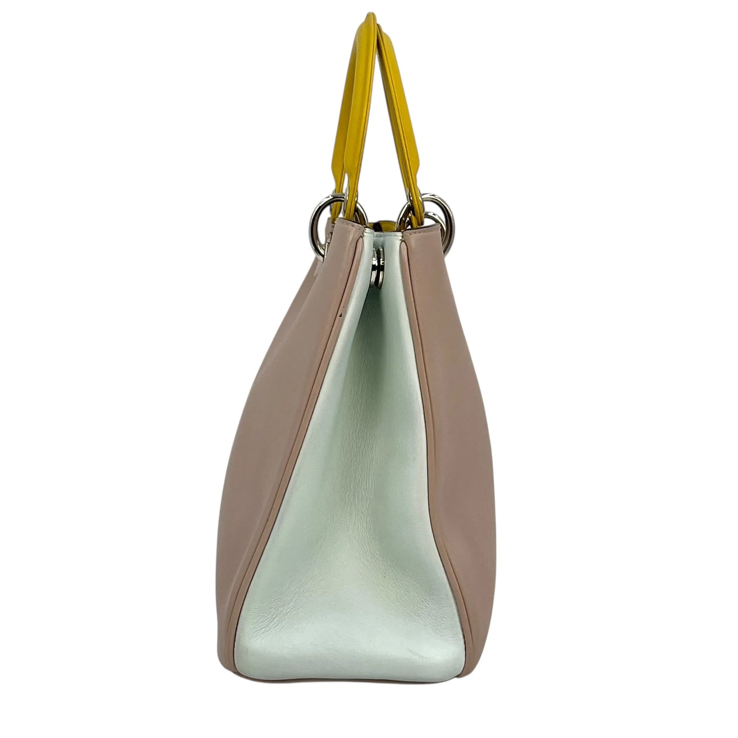 Dior Diorissimo Tote Bag Shoulder Bag - Beige Yellow