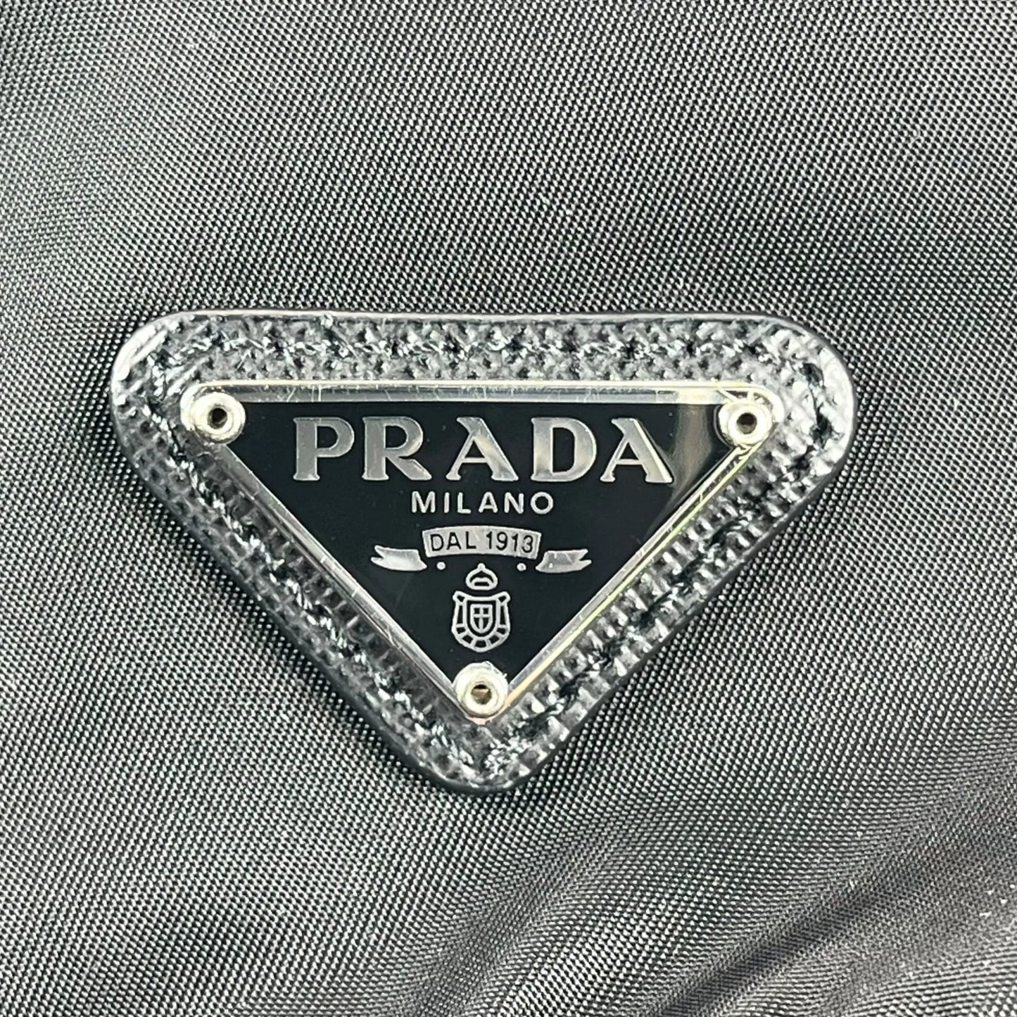 PRADA Nylon Pouch - Black - 27400