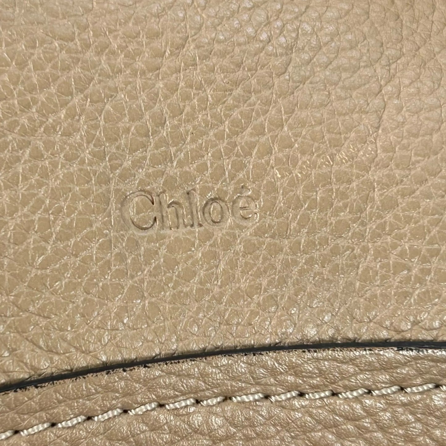 Chloe Paraty Small Hand Bag - Beige