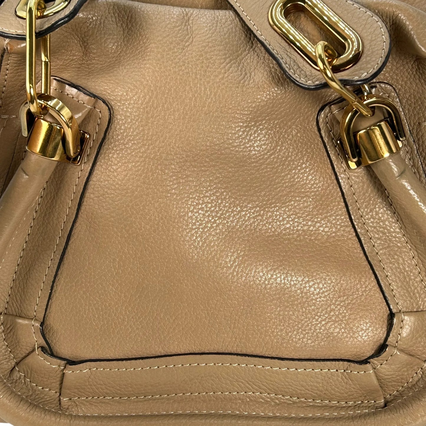 Chloe Paraty Small Hand Bag - Beige