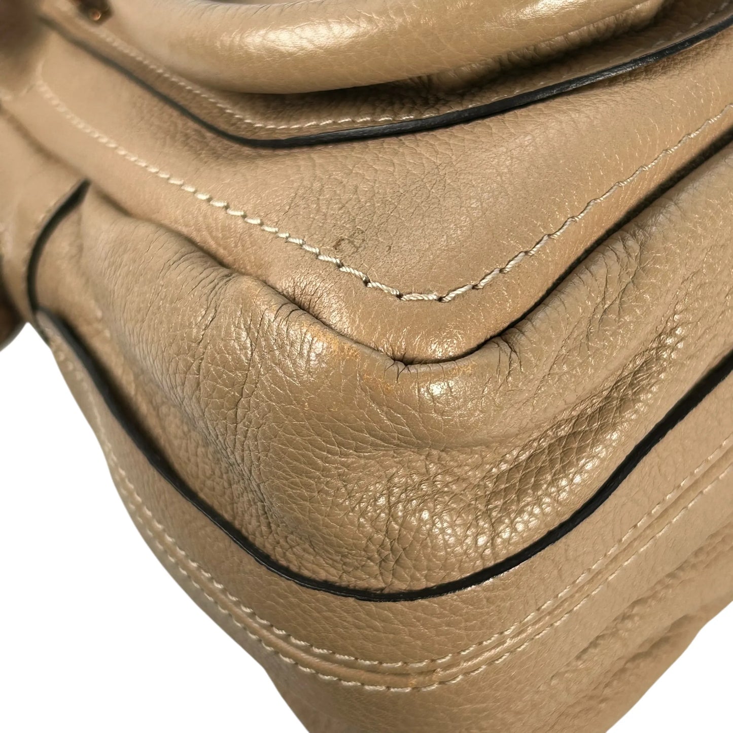 Chloe Paraty Small Hand Bag - Beige