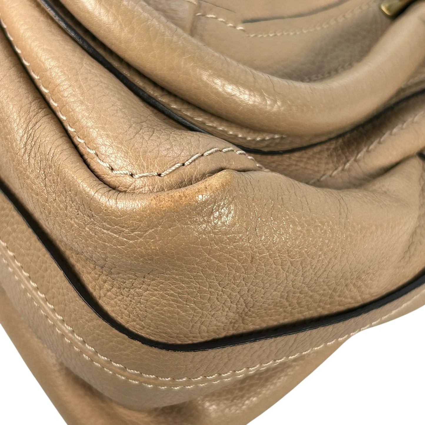 Chloe Paraty Small Hand Bag - Beige
