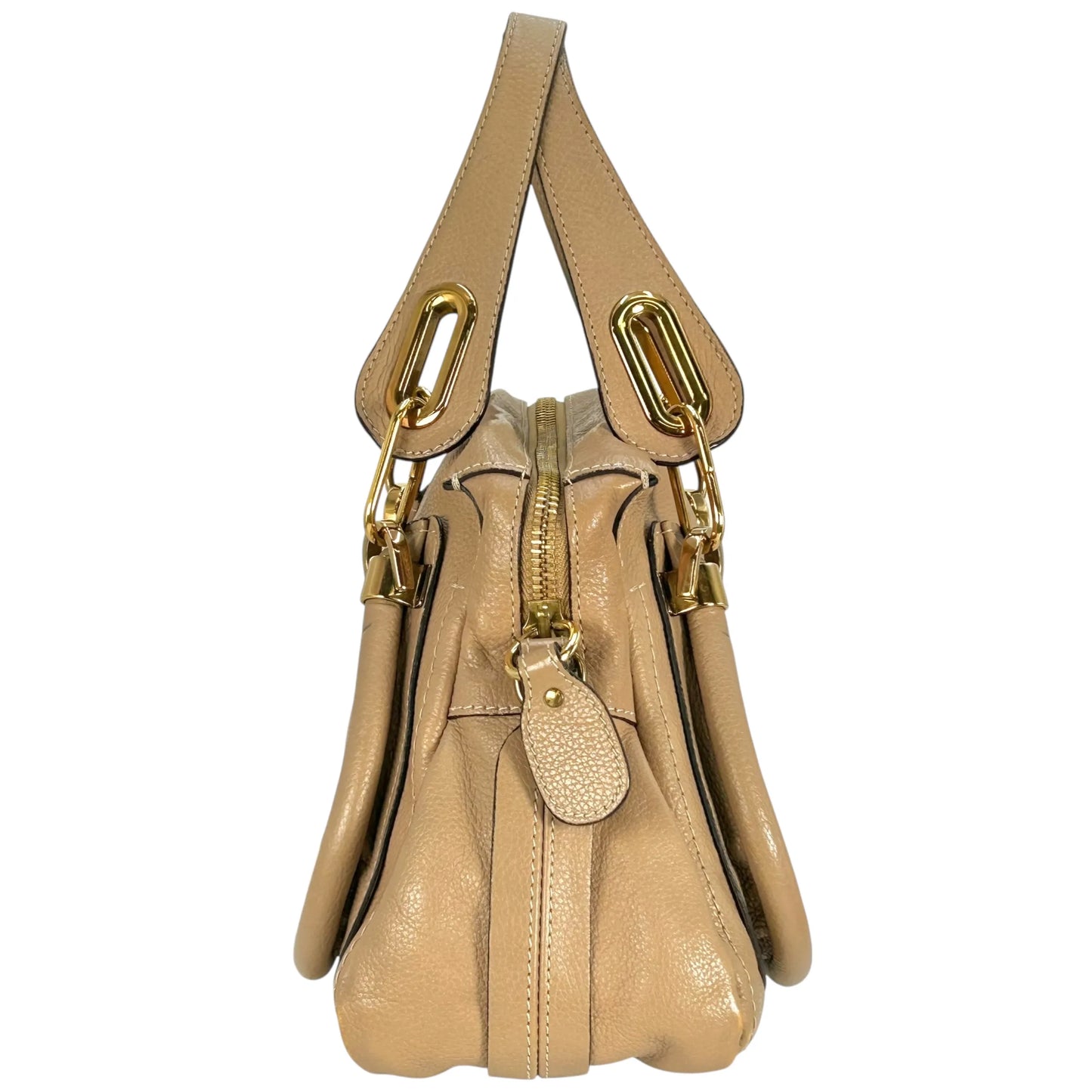 Chloe Paraty Small Hand Bag - Beige