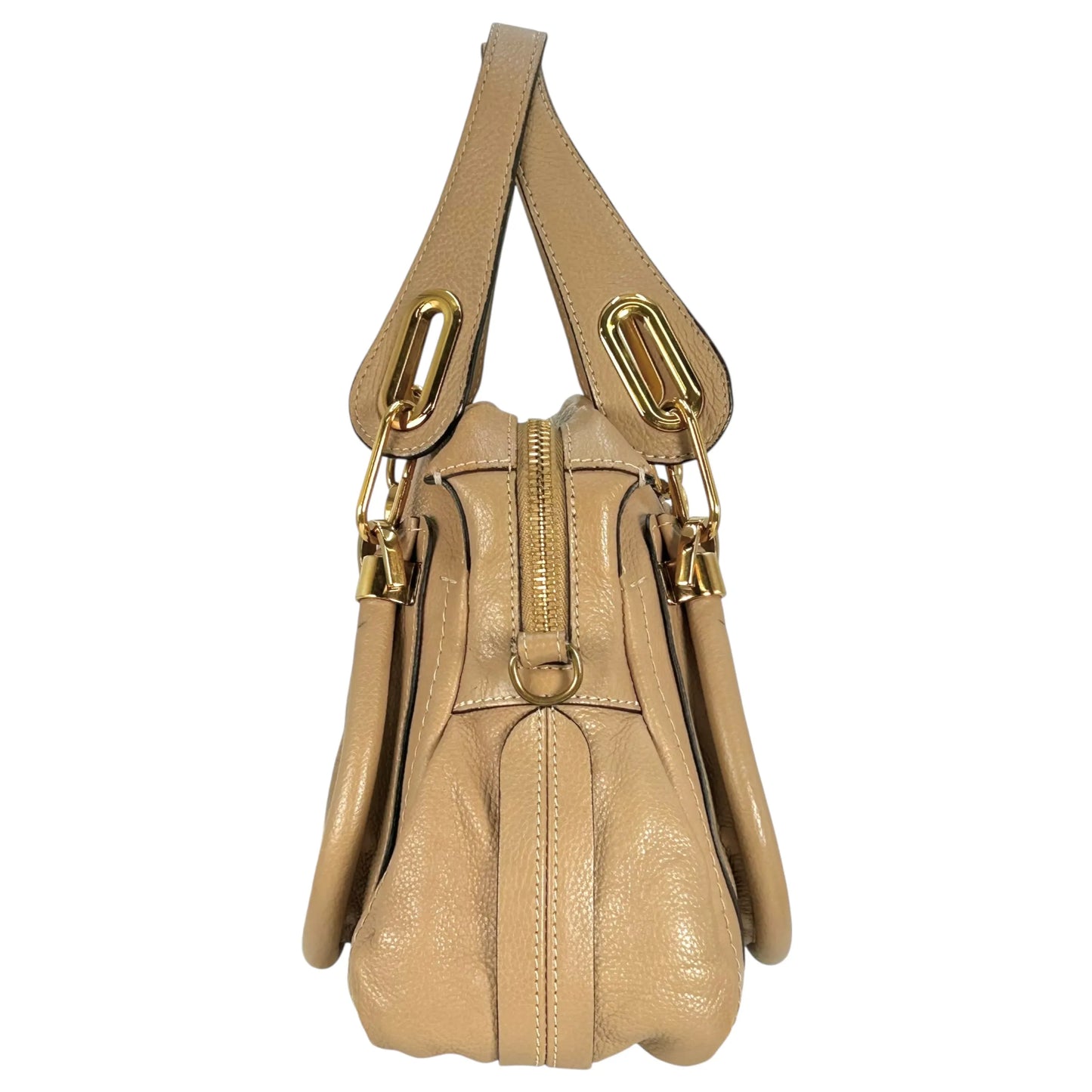 Chloe Paraty Small Hand Bag - Beige