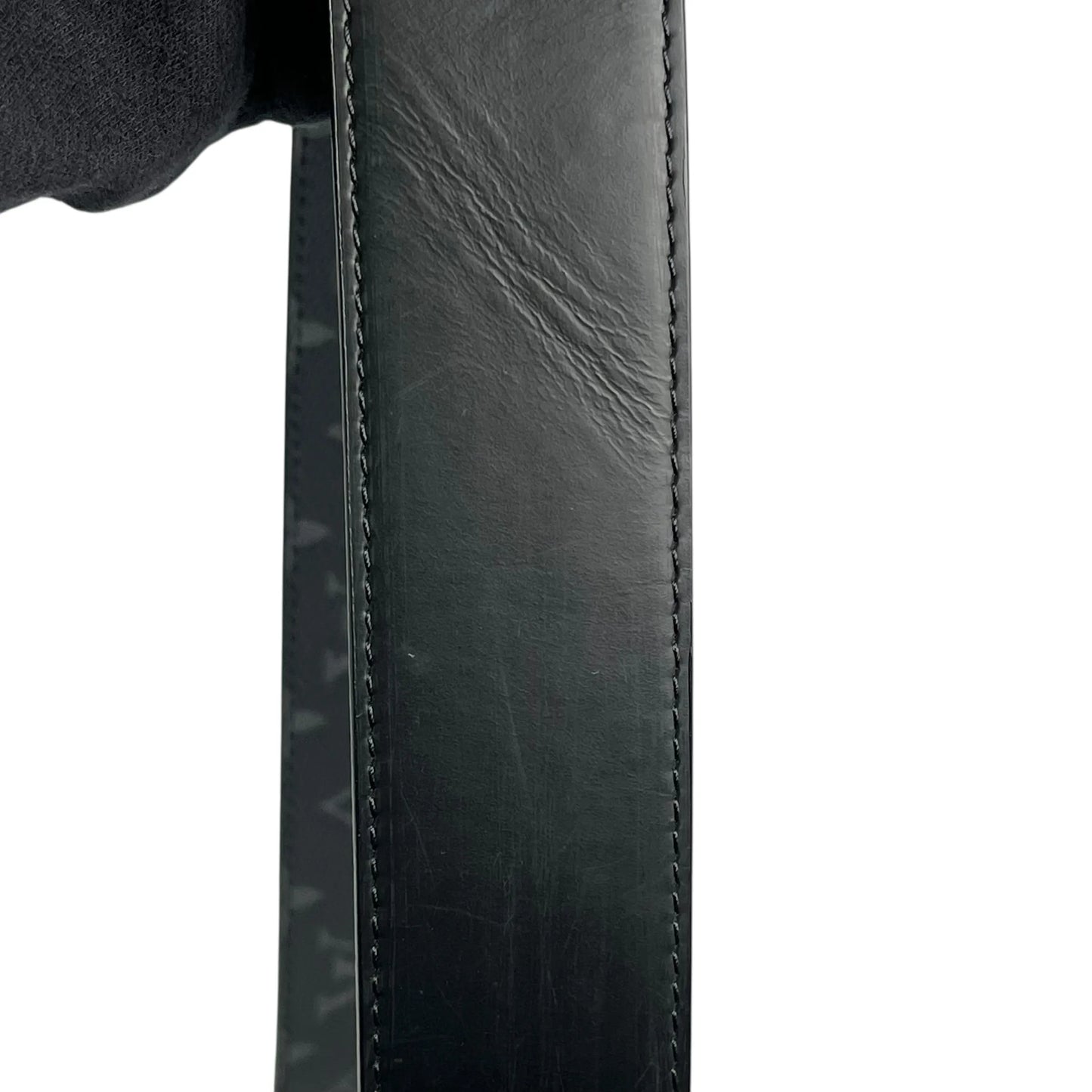 Louis Vuitton Monogram Eclipse Belt - Black - 29069