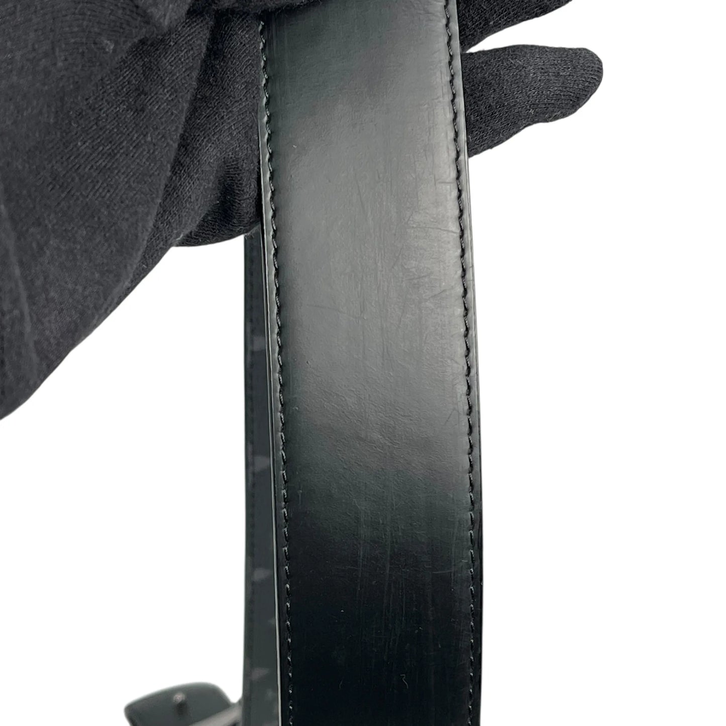 Louis Vuitton Monogram Eclipse Belt - Black - 29069