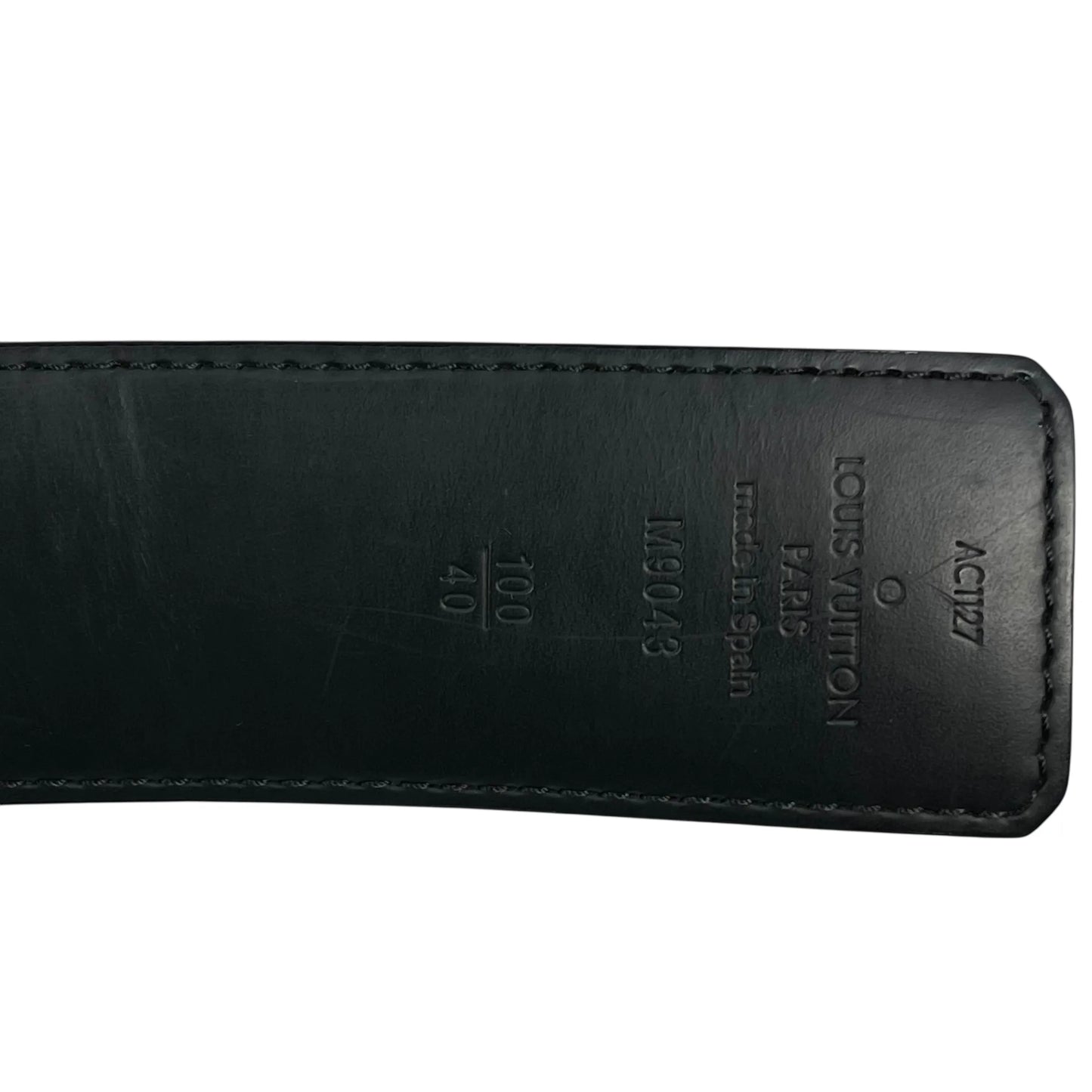 Louis Vuitton Monogram Eclipse Belt - Black - 29069
