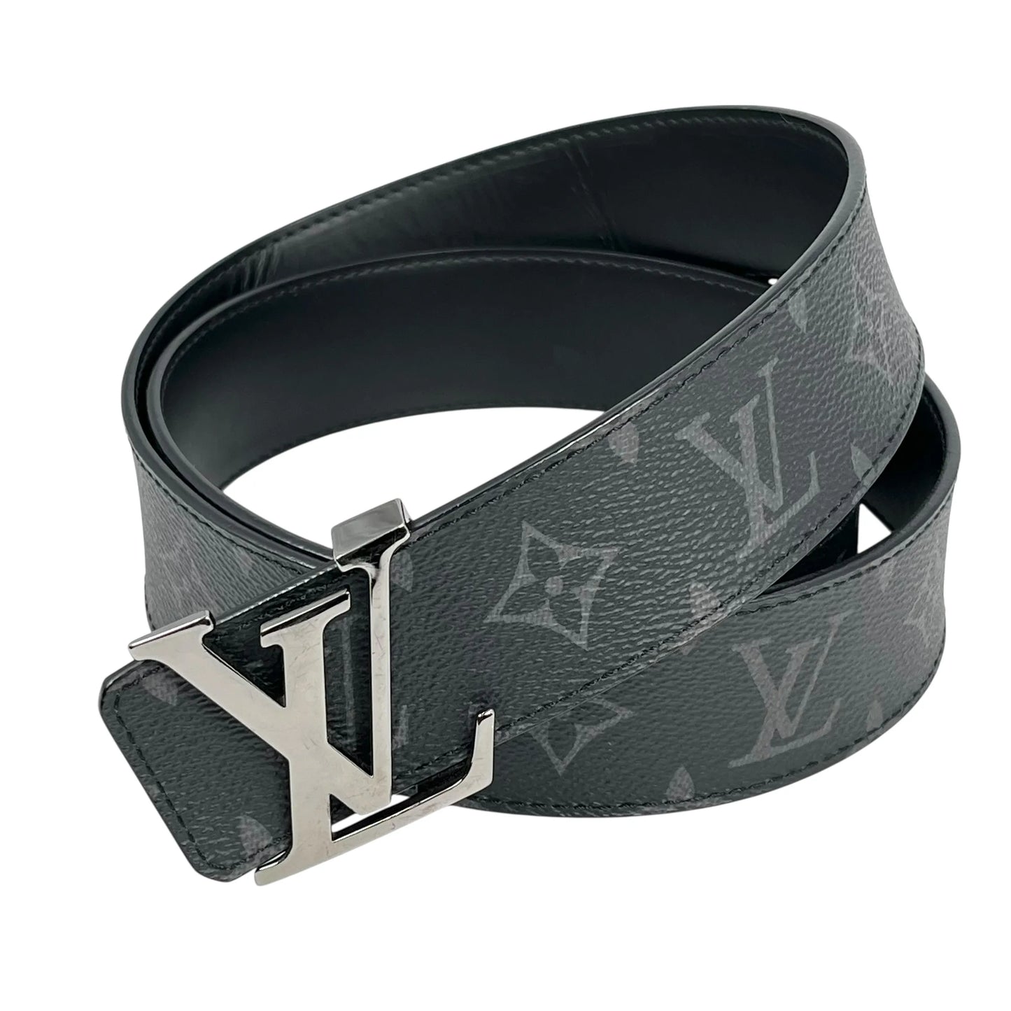 Louis Vuitton Monogram Eclipse Belt - Black - 29069