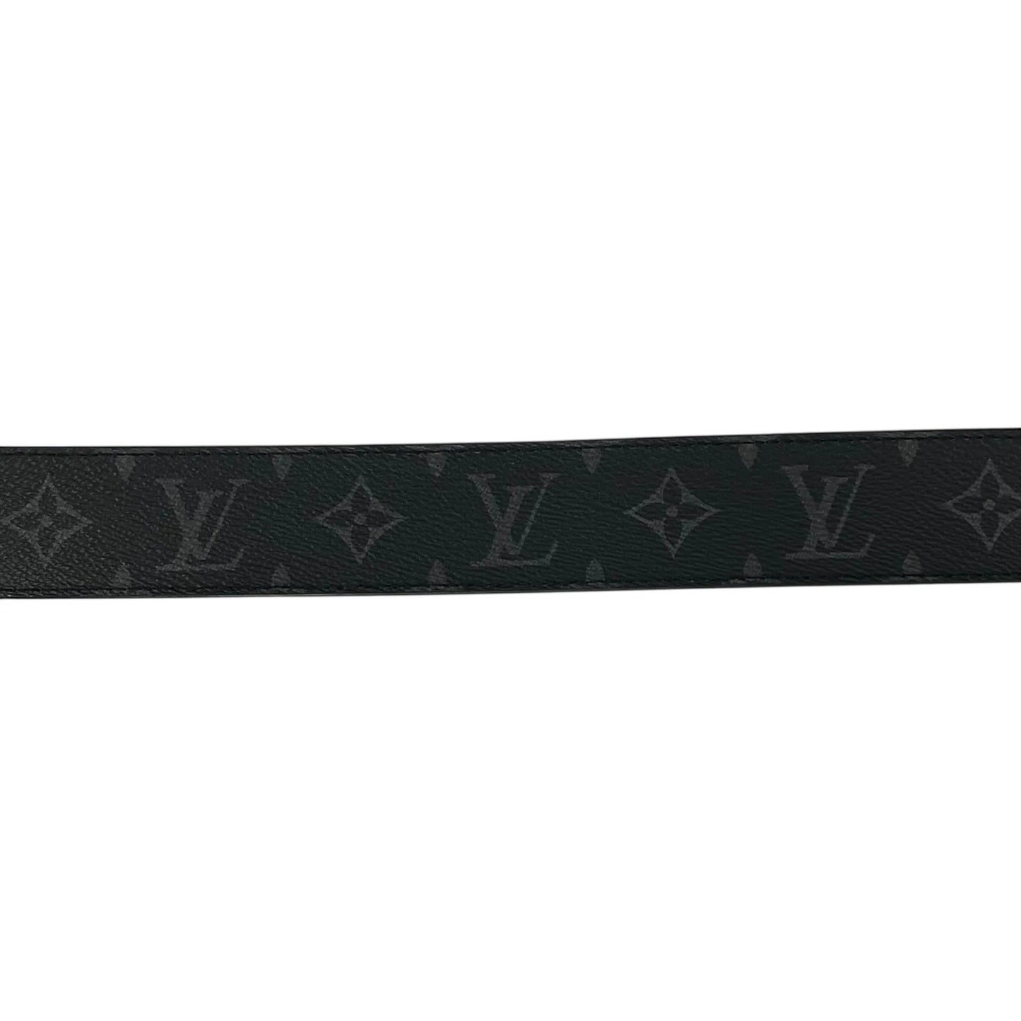 Louis Vuitton Monogram Eclipse Belt - Black - 29069