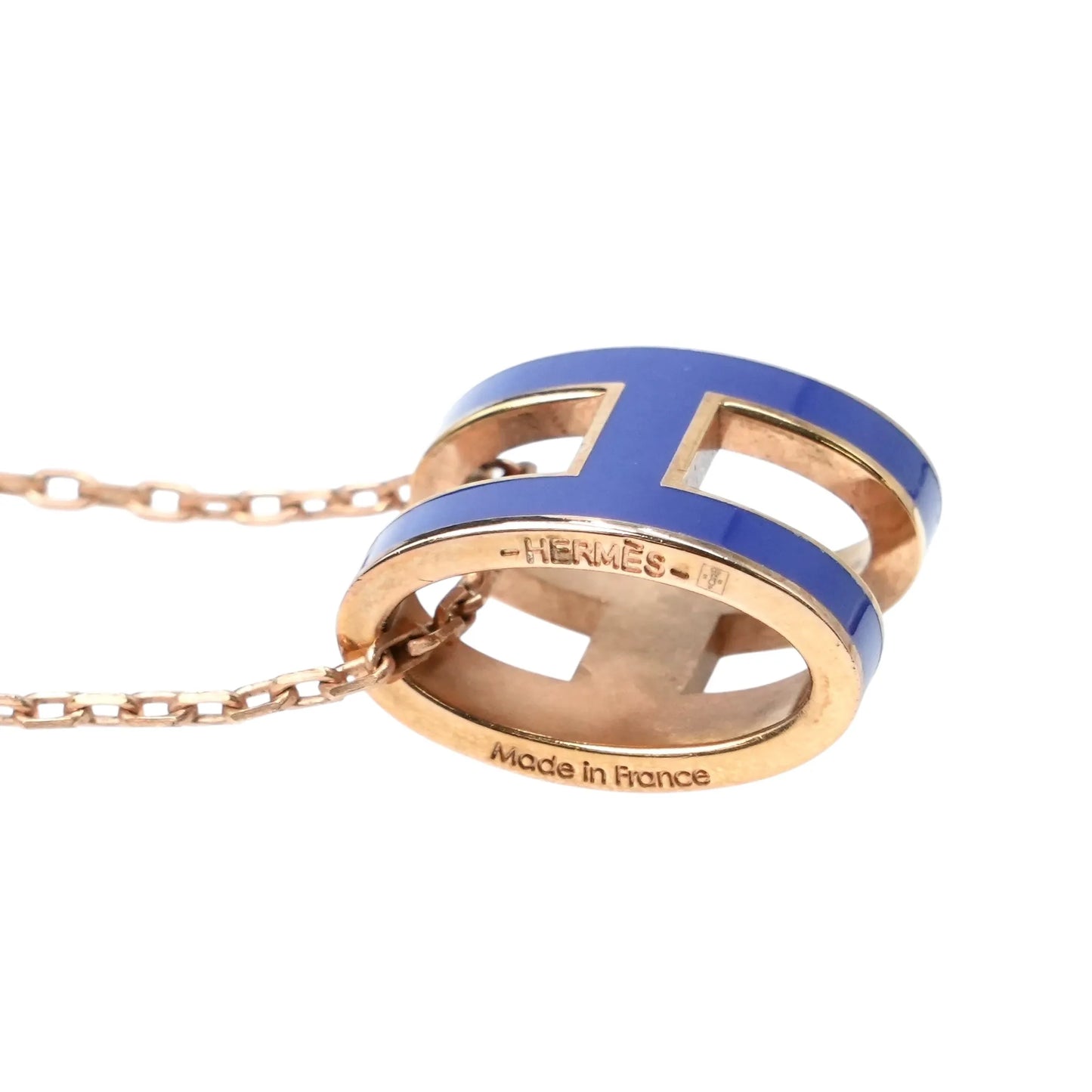 Hermès Pop H Pendant Necklace - Blue