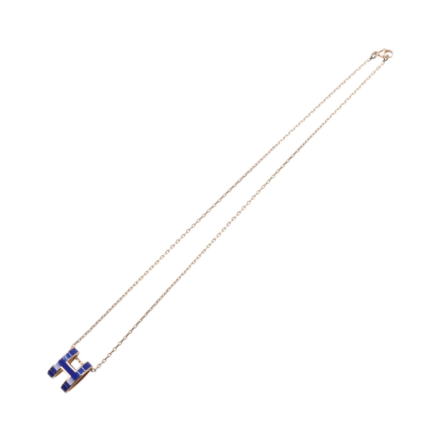 Hermès Pop H Pendant Necklace - Blue