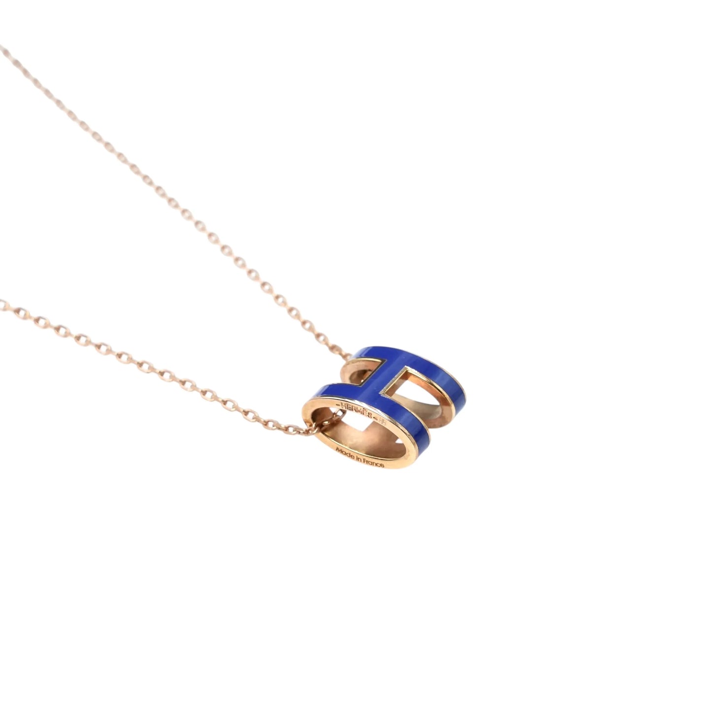 Hermès Pop H Pendant Necklace - Blue