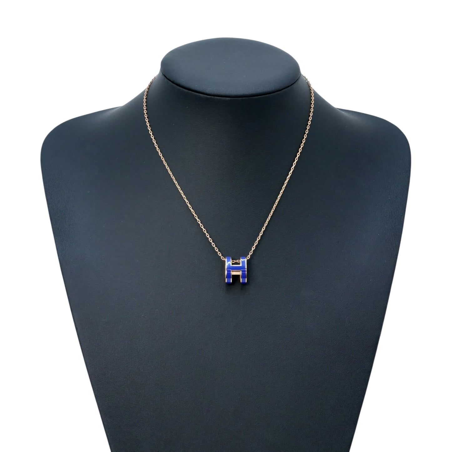 Hermès Pop H Pendant Necklace - Blue