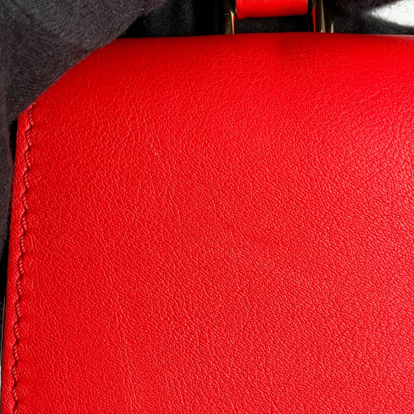 Louis Vuitton Monogram Locky BB Hand Bag Shoulder Bag - Red