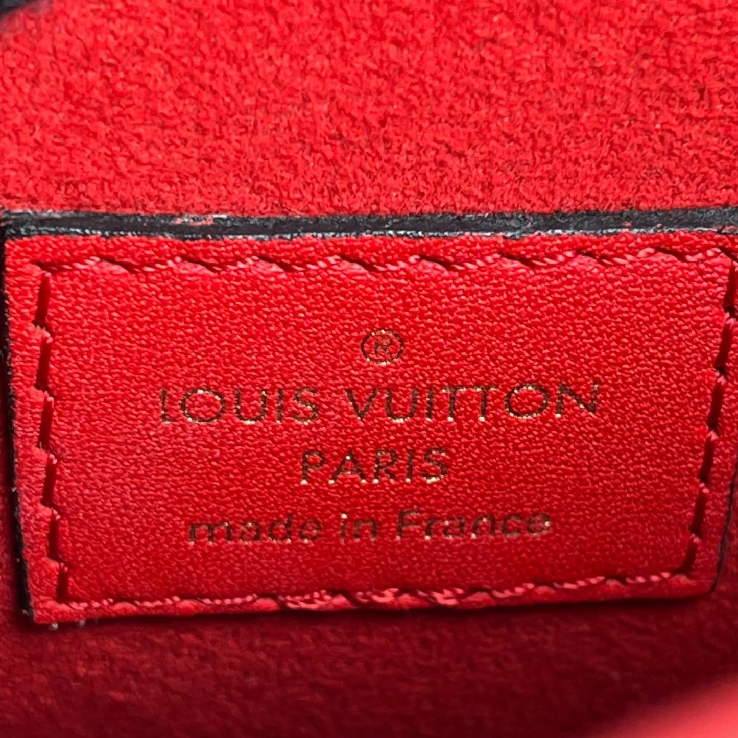 Louis Vuitton Monogram Locky BB Hand Bag Shoulder Bag - Red