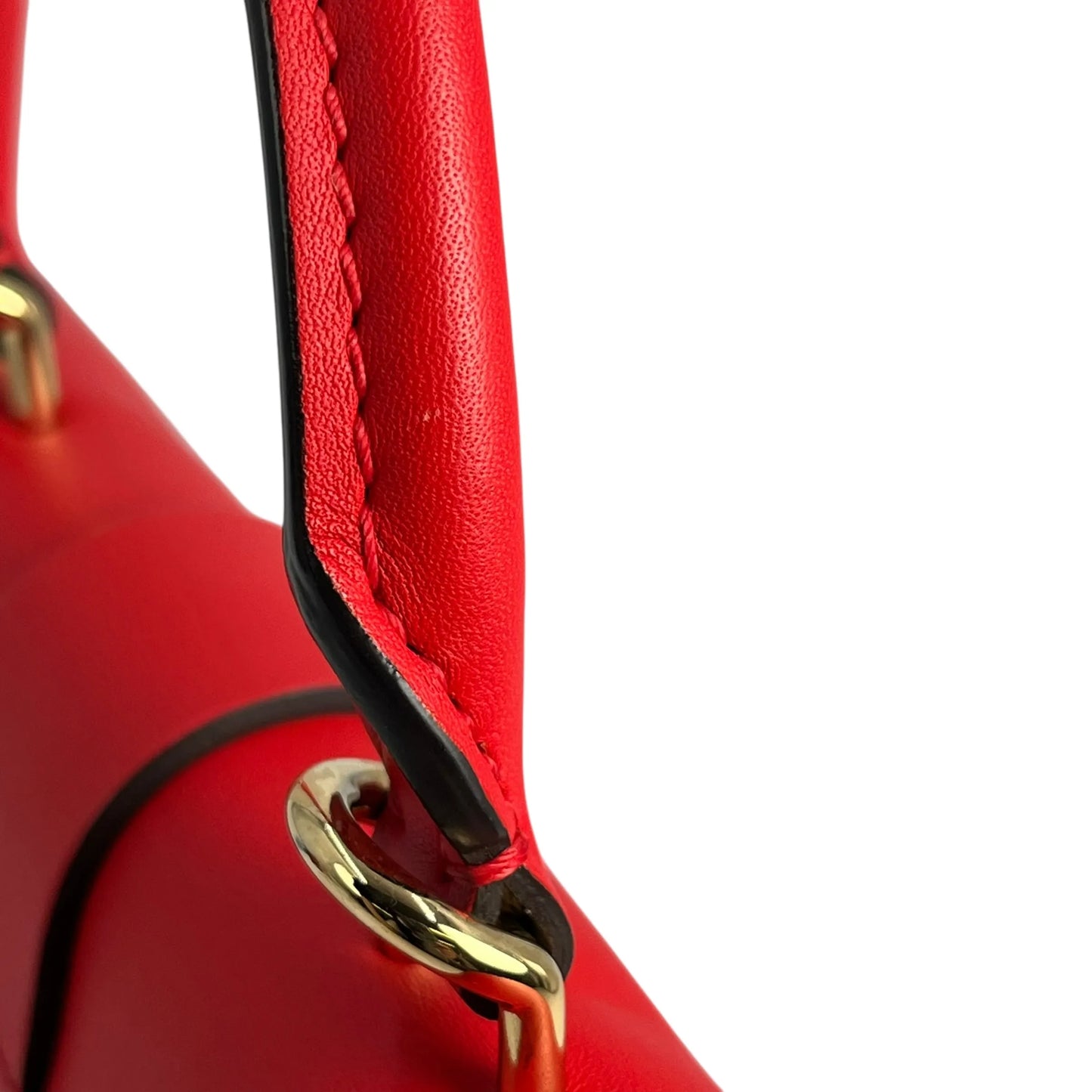 Louis Vuitton Monogram Locky BB Hand Bag Shoulder Bag - Red