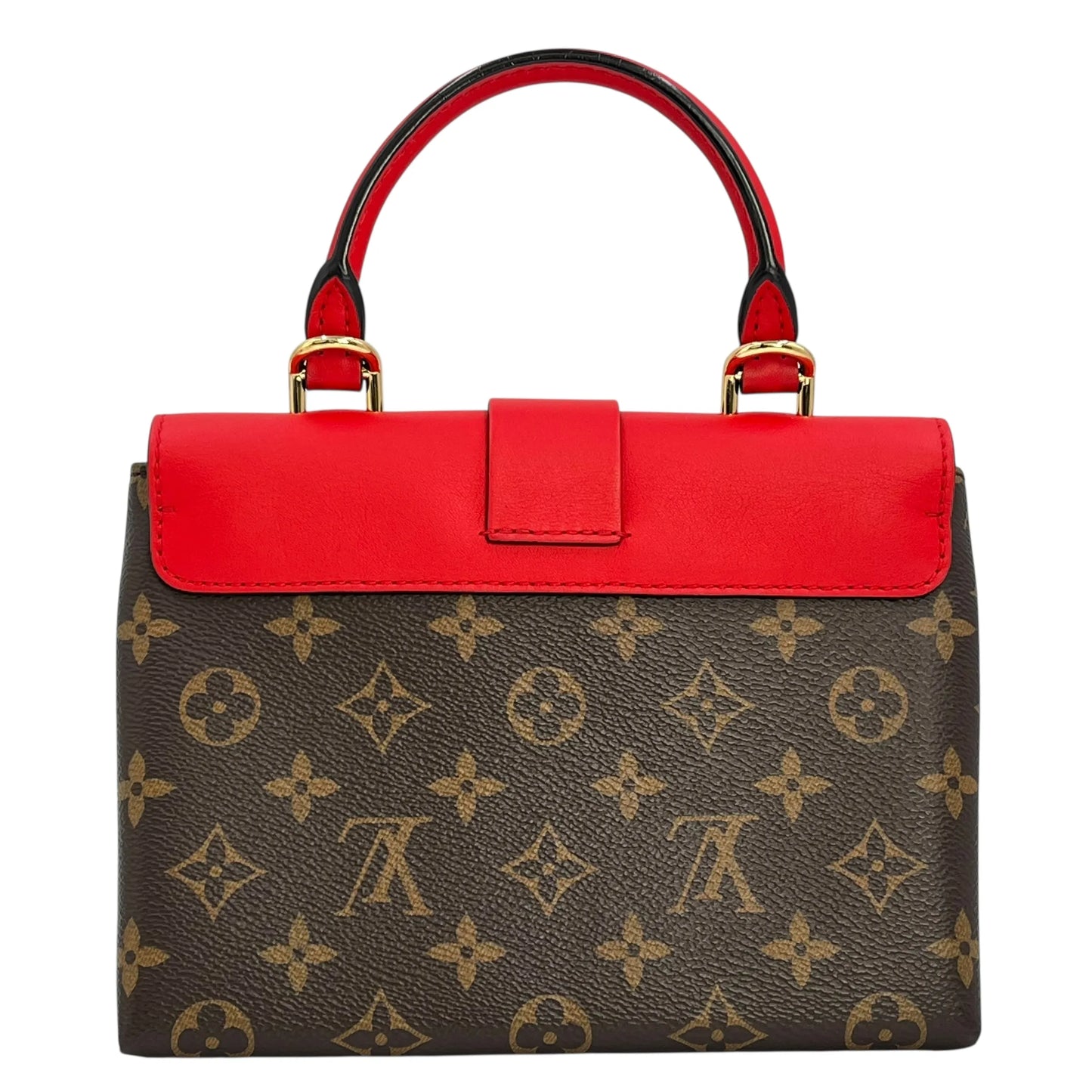 Louis Vuitton Monogram Locky BB Hand Bag Shoulder Bag - Red