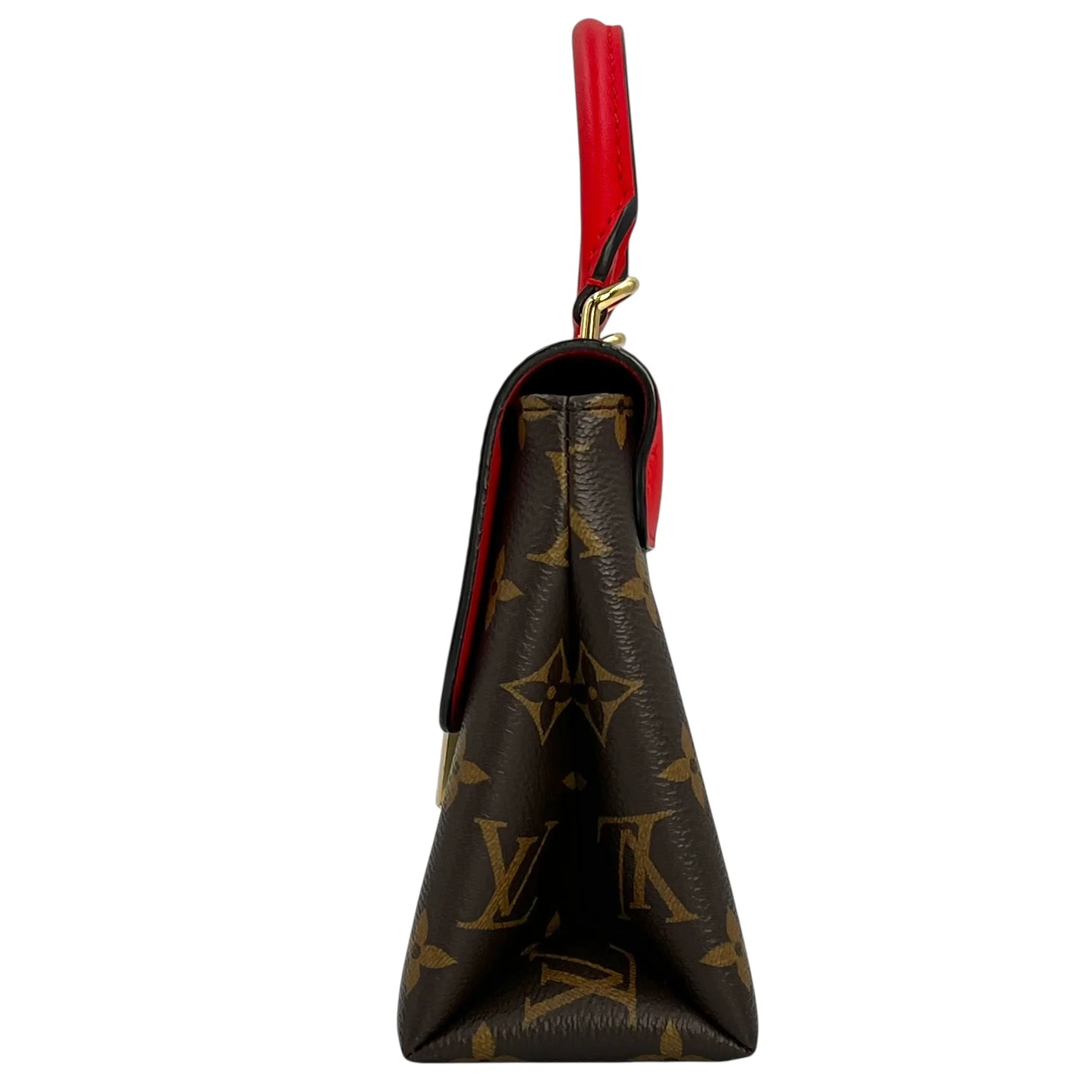 Louis Vuitton Monogram Locky BB Hand Bag Shoulder Bag - Red