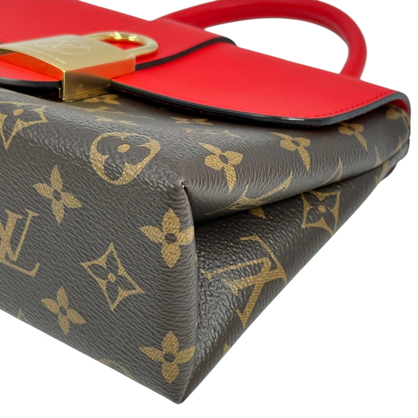Louis Vuitton Monogram Locky BB Hand Bag Shoulder Bag - Red