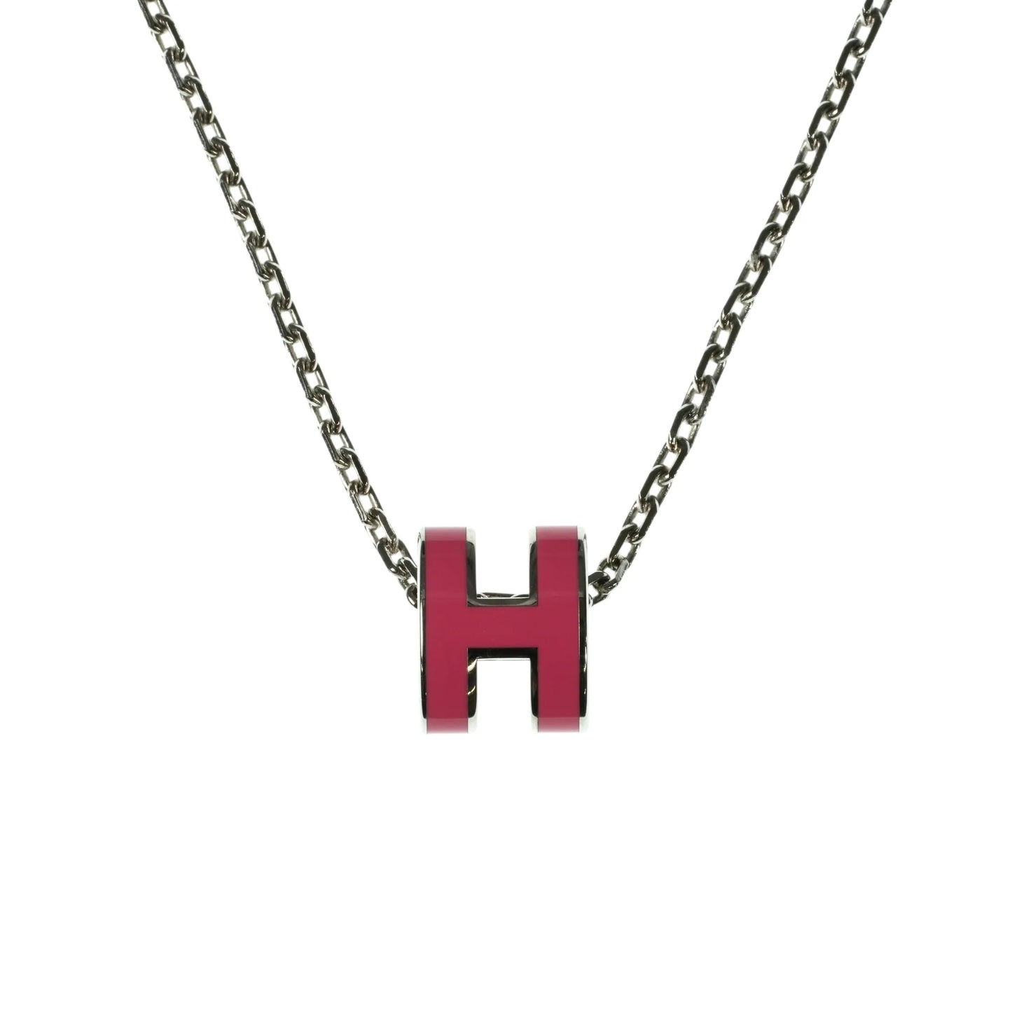Hermès Mini Pop Pendant Pink Necklace