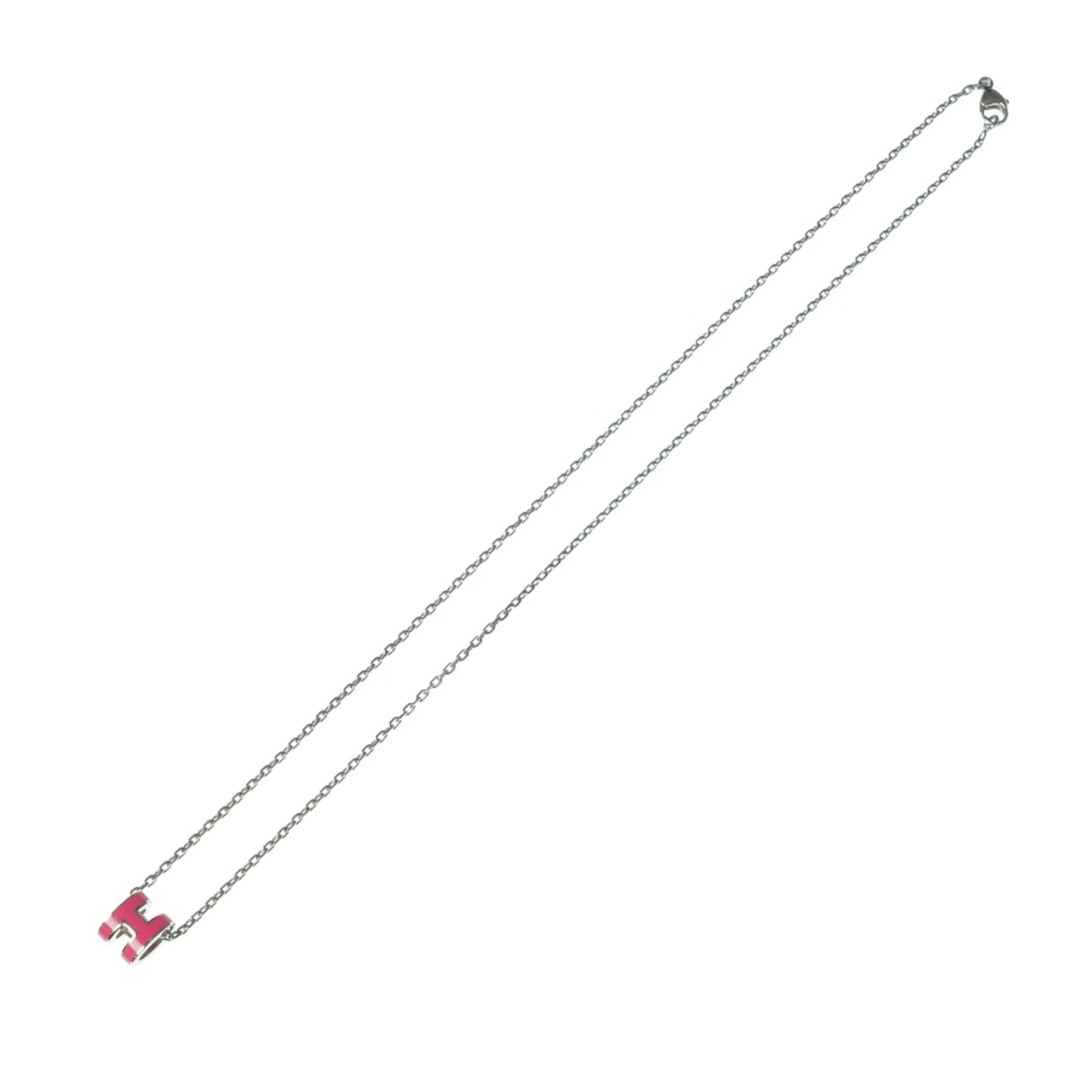 Hermès Mini Pop Pendant Pink Necklace