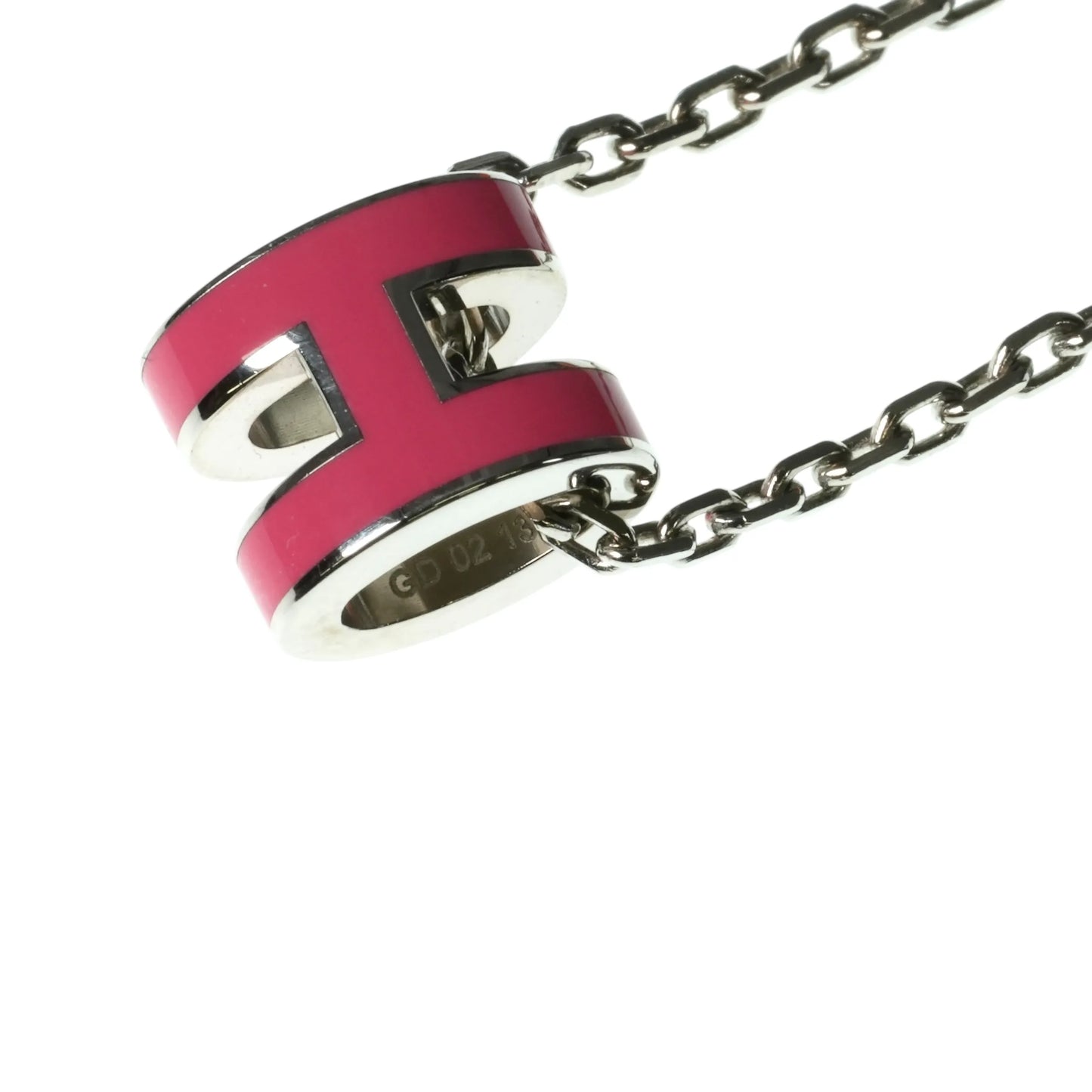 Hermès Mini Pop Pendant Pink Necklace