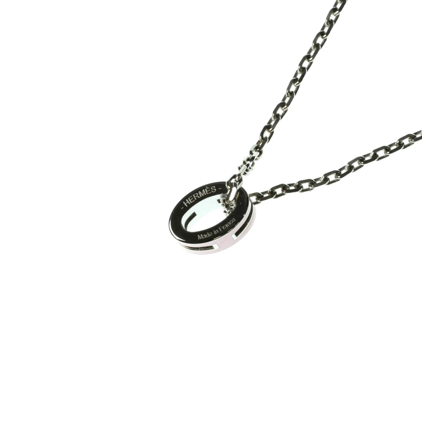 Hermès Mini Pop Pendant Pink Necklace