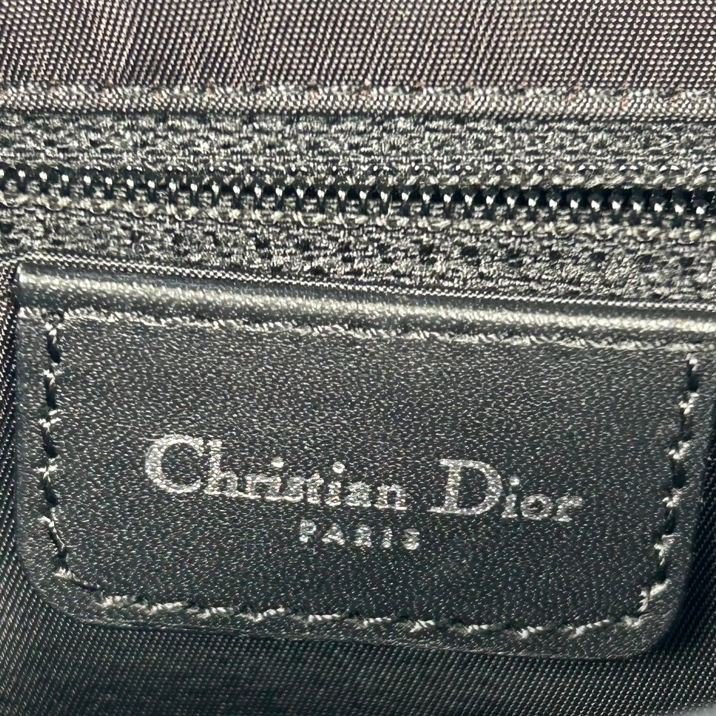 Dior Oblique Saddle Shoulder Bag - Black