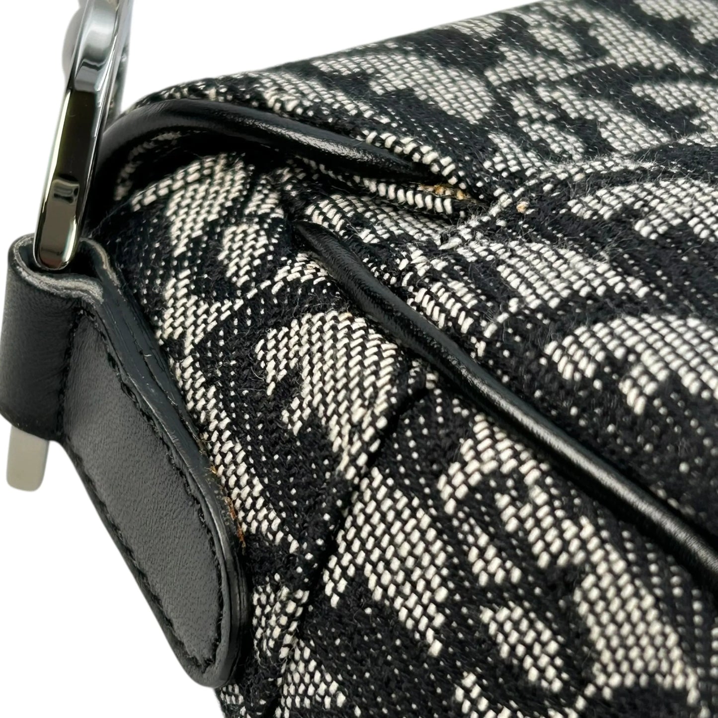 Dior Oblique Saddle Shoulder Bag - Black