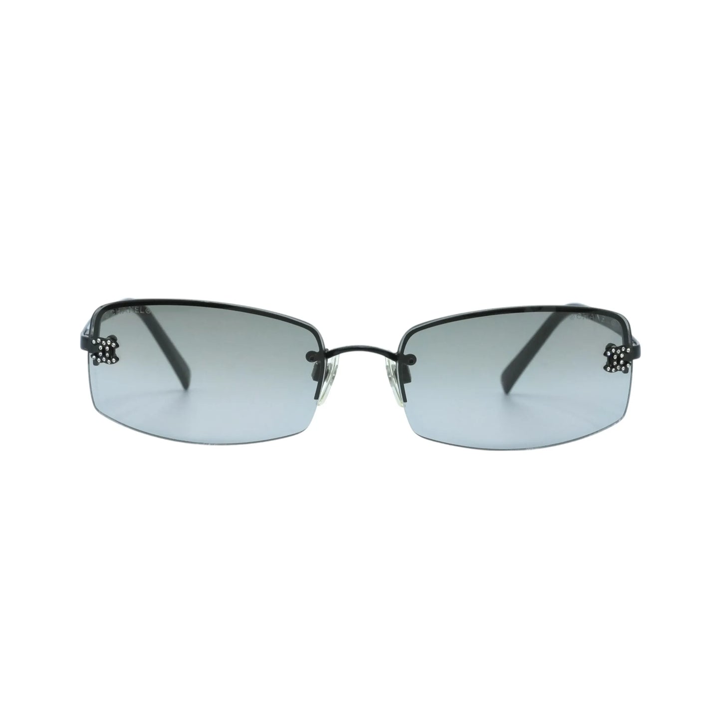 CHANEL CC Rhinestone Sunglasses